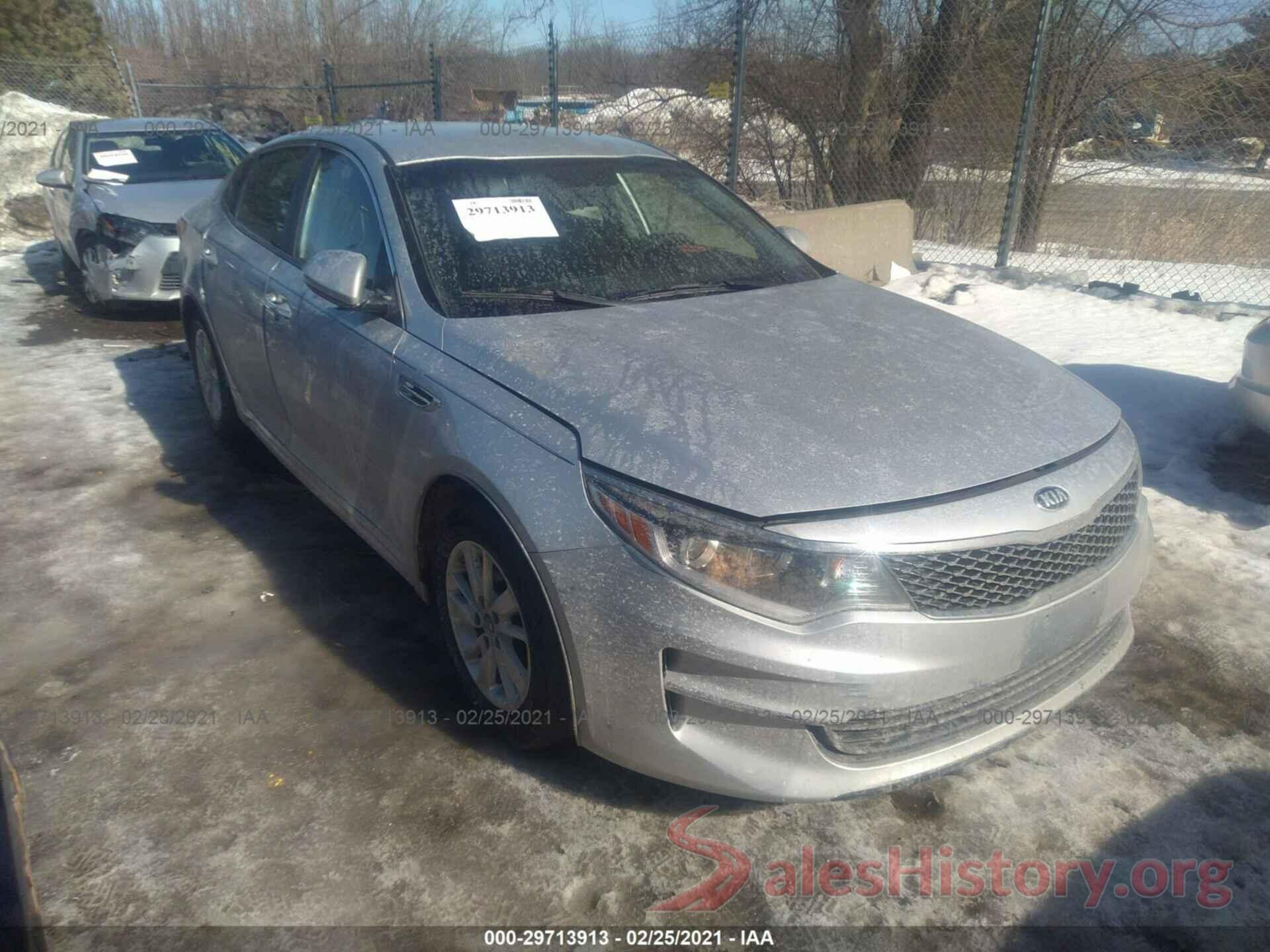 5XXGT4L38GG017799 2016 KIA OPTIMA