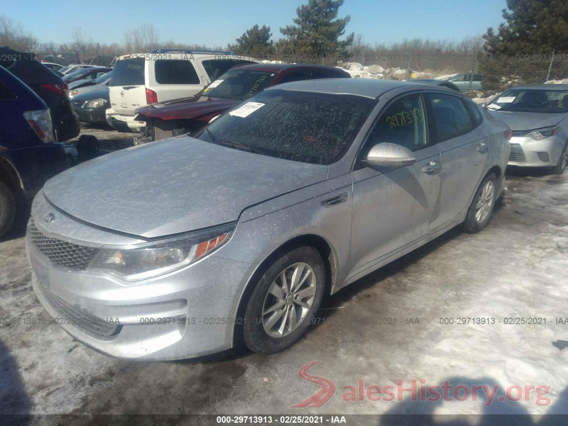 5XXGT4L38GG017799 2016 KIA OPTIMA