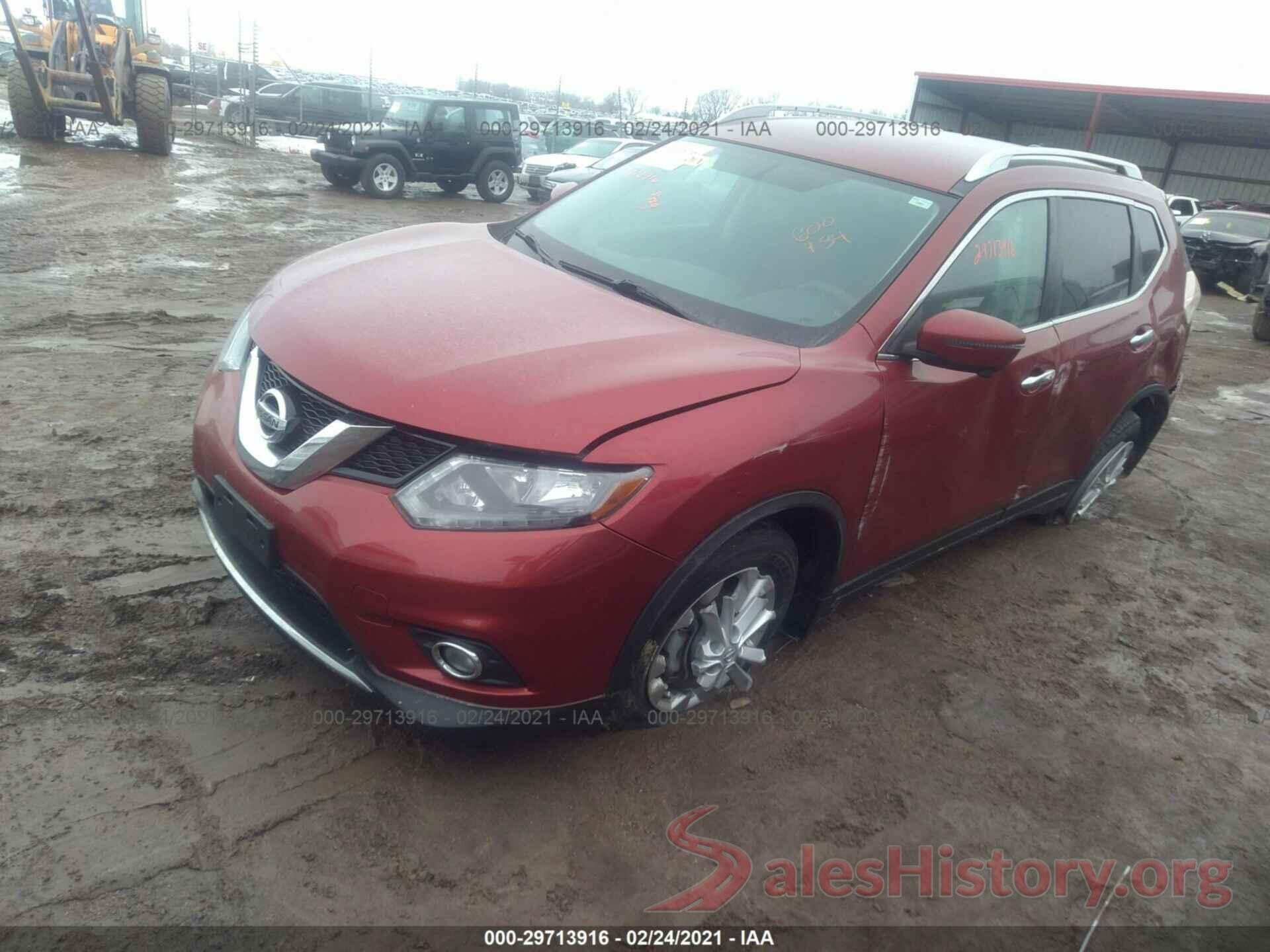 KNMAT2MV0GP731462 2016 NISSAN ROGUE