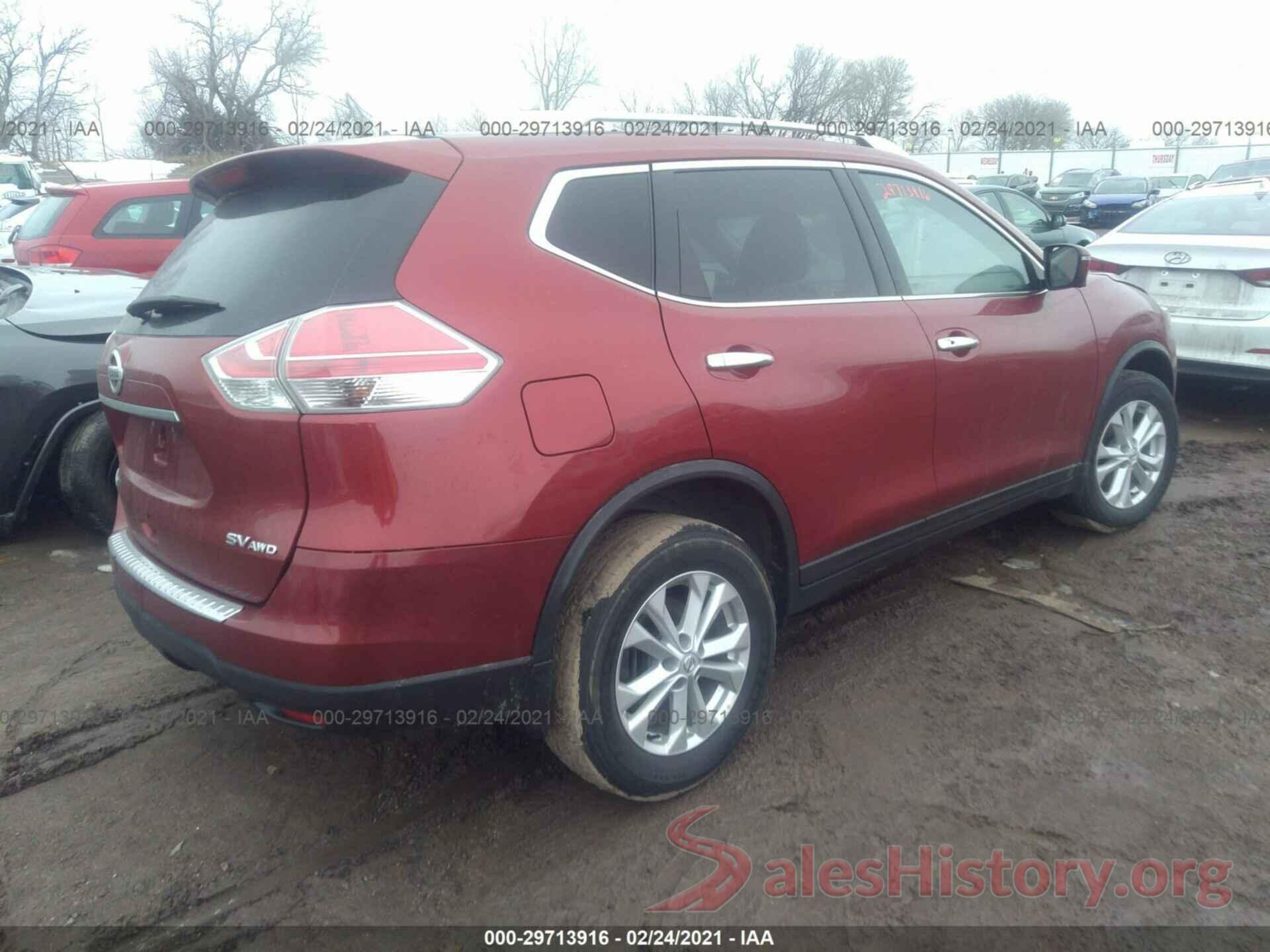 KNMAT2MV0GP731462 2016 NISSAN ROGUE