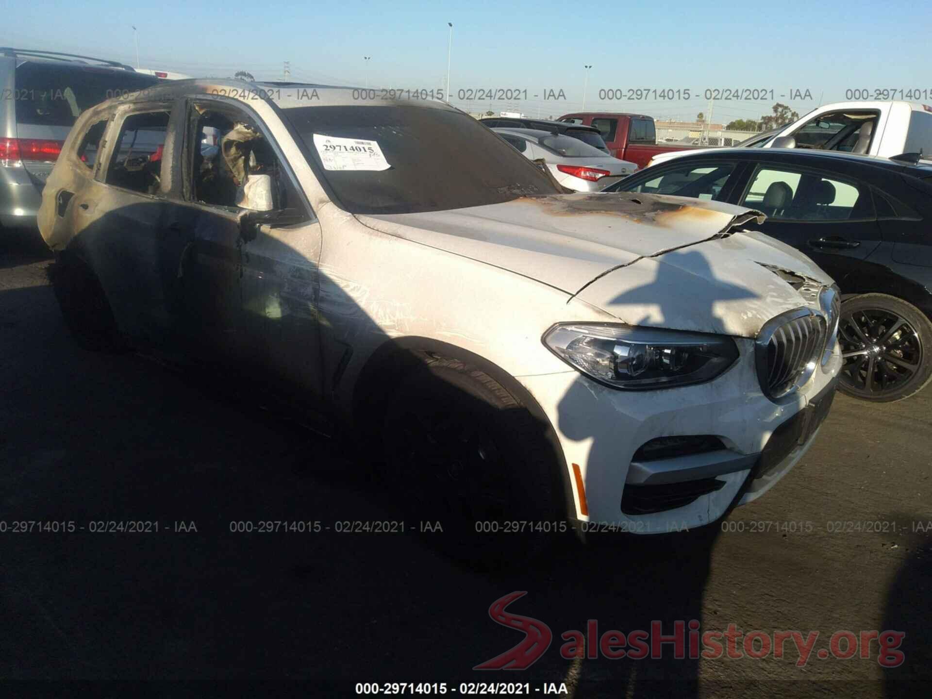 5UXTY3C01L9B53748 2020 BMW X3