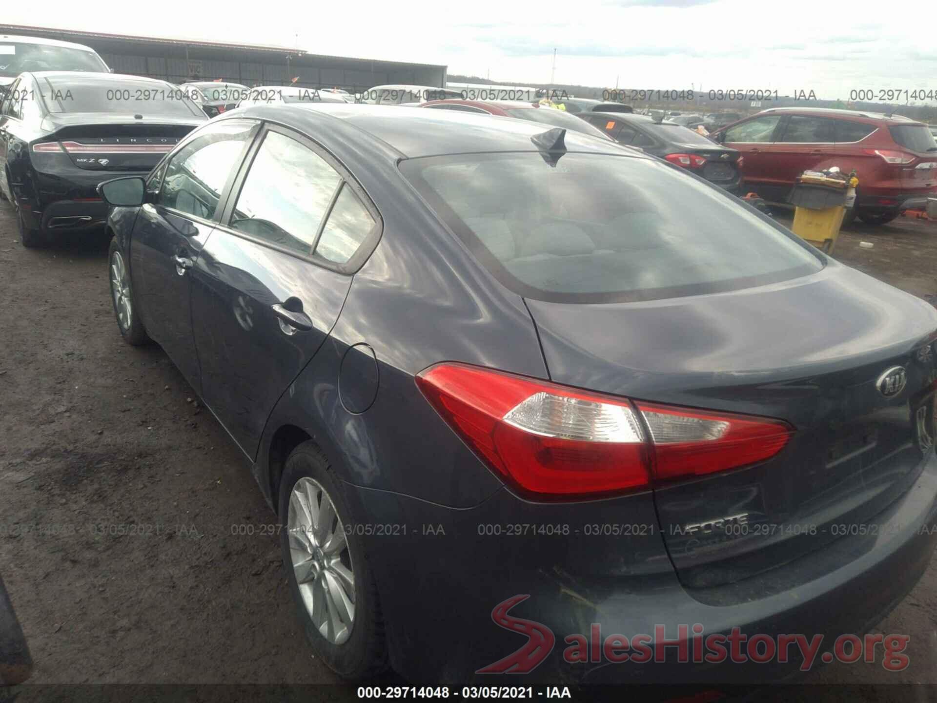 KNAFX4A68G5469654 2016 KIA FORTE