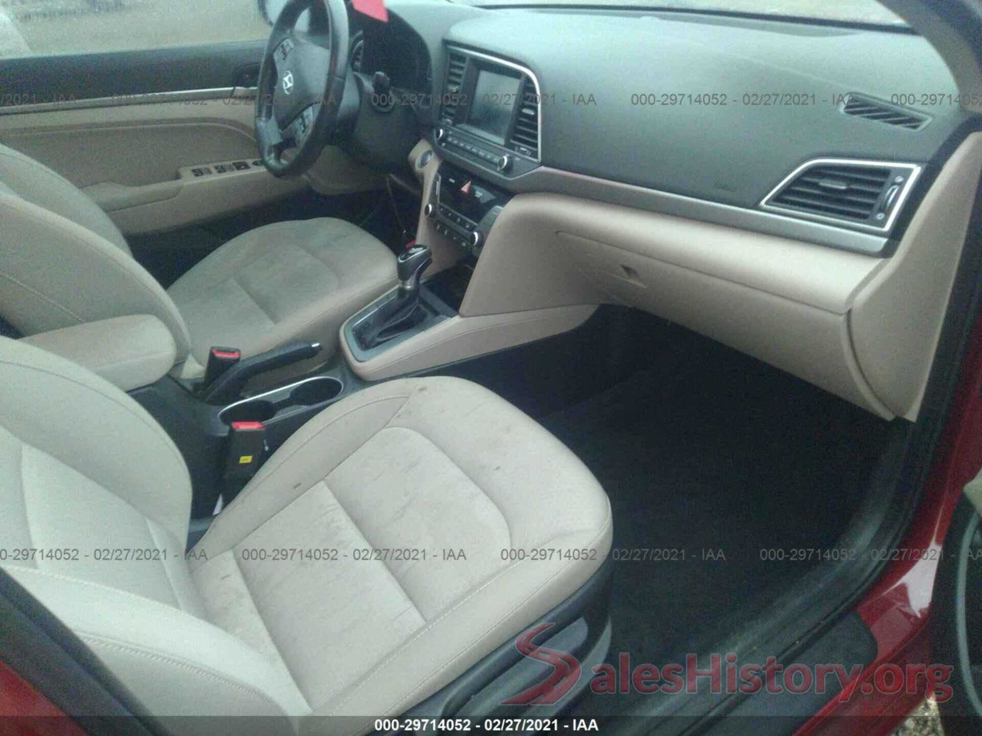 KMHD84LFXHU371801 2017 HYUNDAI ELANTRA