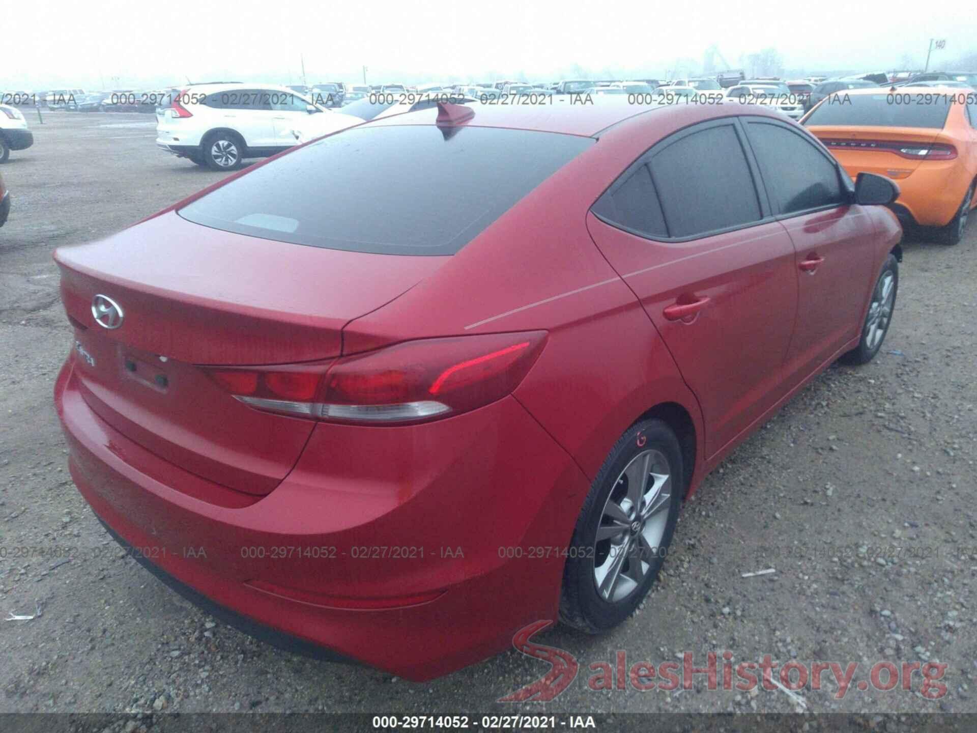 KMHD84LFXHU371801 2017 HYUNDAI ELANTRA