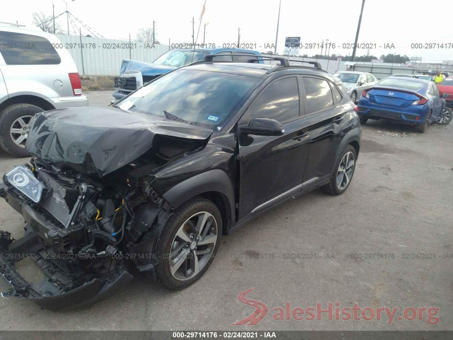 KM8K33A58MU600237 2021 HYUNDAI KONA