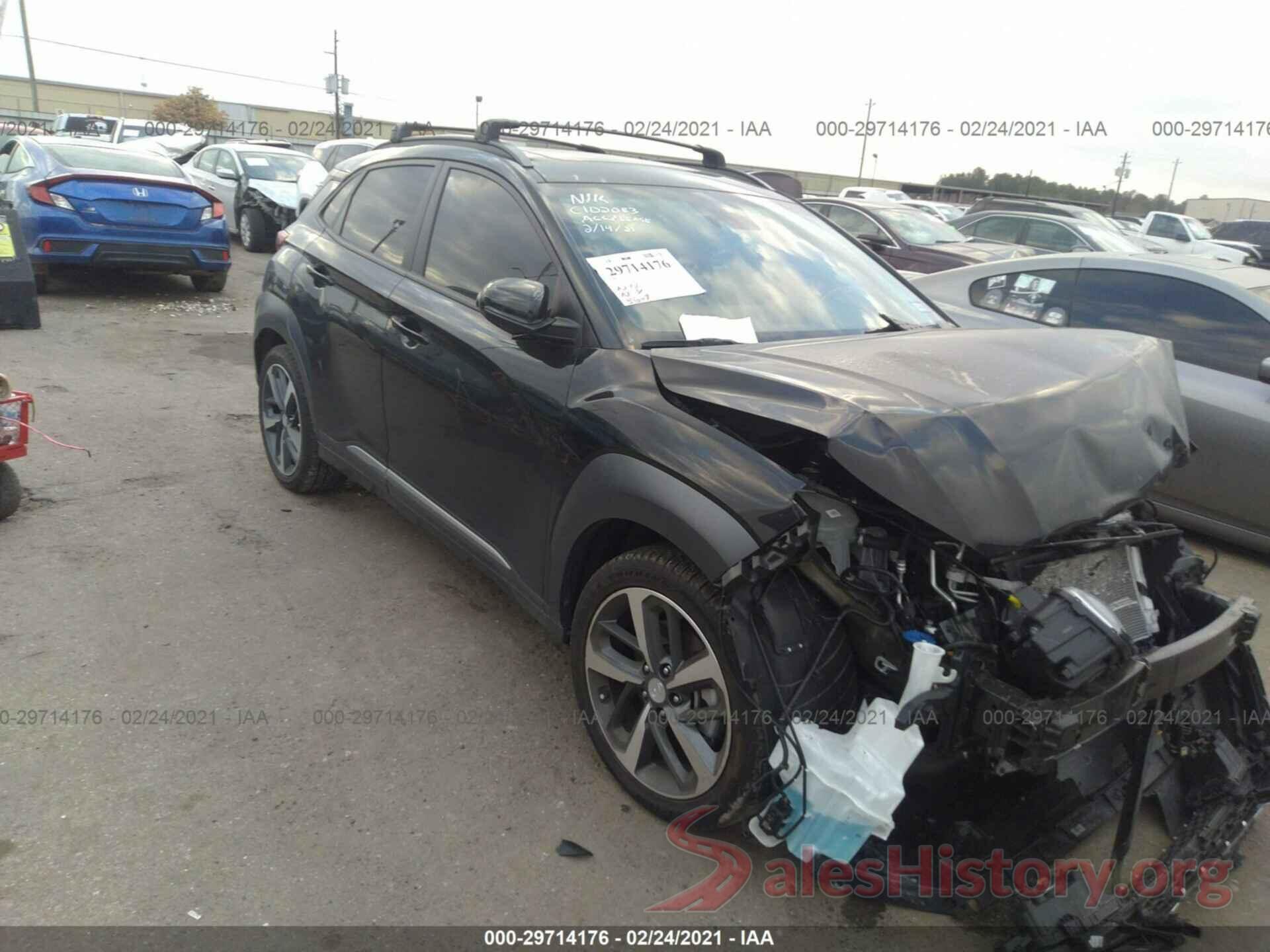 KM8K33A58MU600237 2021 HYUNDAI KONA