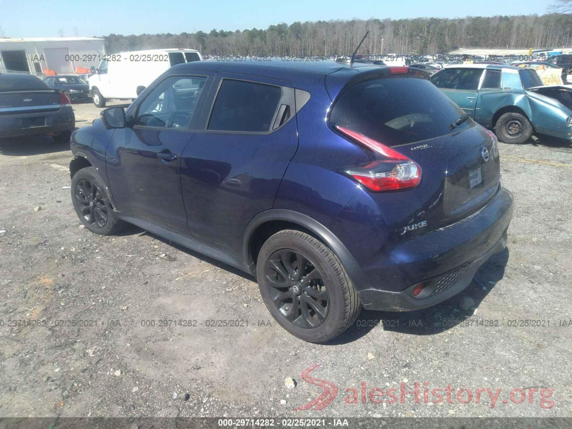 JN8AF5MV8GT650939 2016 NISSAN JUKE