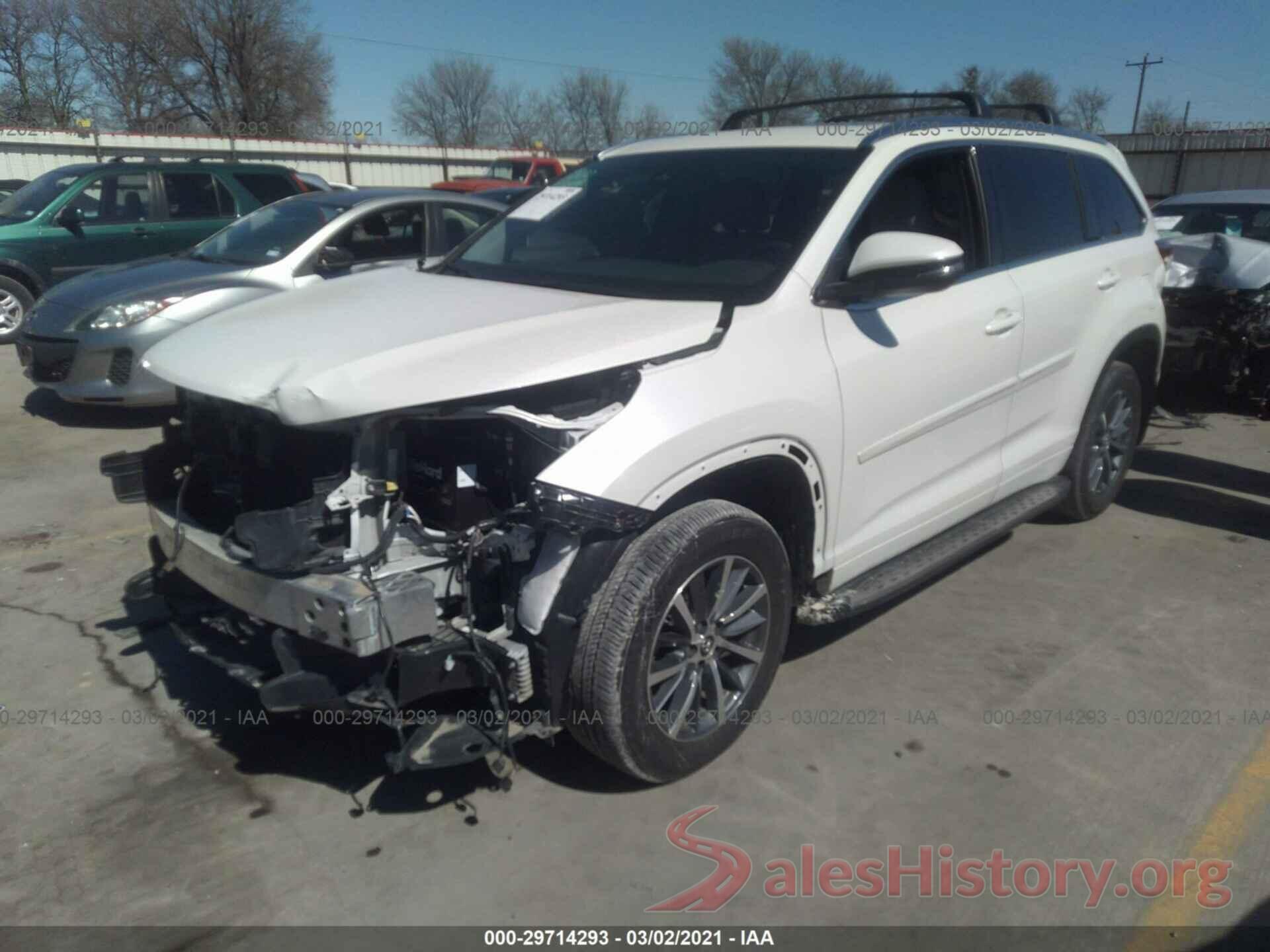 5TDKZRFH9HS520643 2017 TOYOTA HIGHLANDER