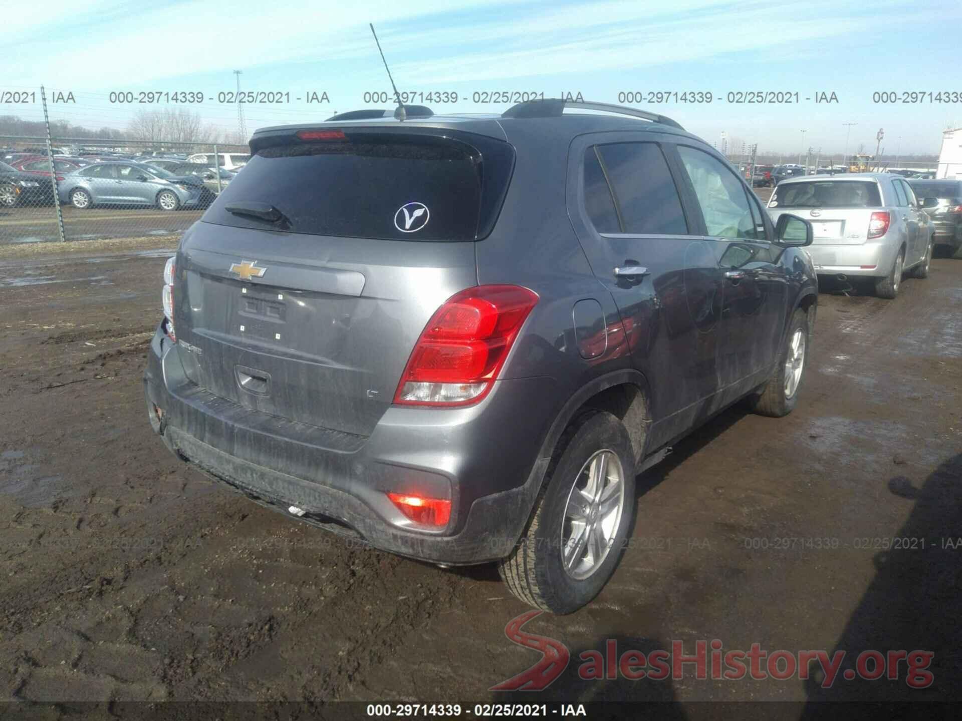 KL7CJPSB3KB916760 2019 CHEVROLET TRAX