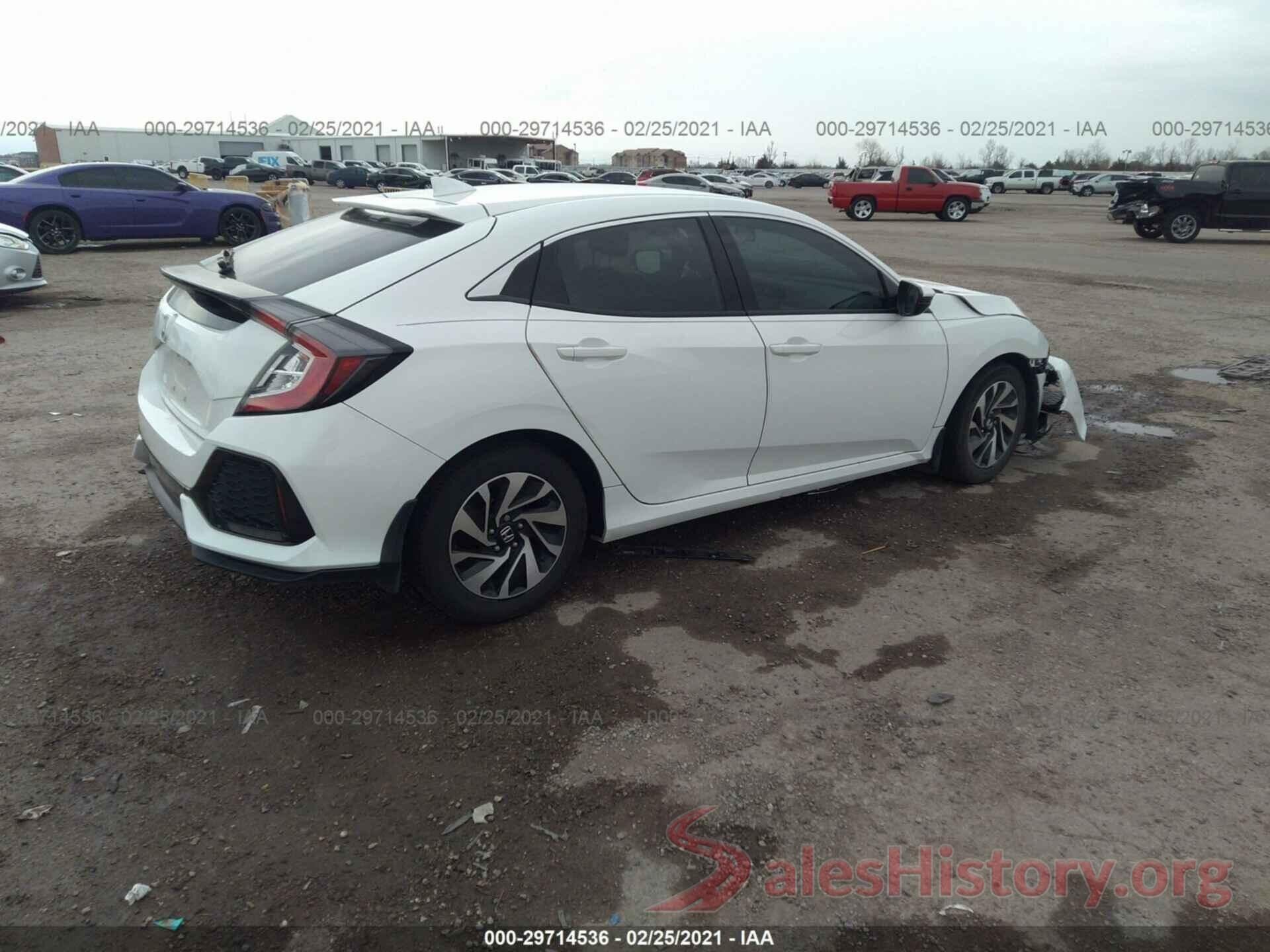 SHHFK7H25HU215968 2017 HONDA CIVIC HATCHBACK