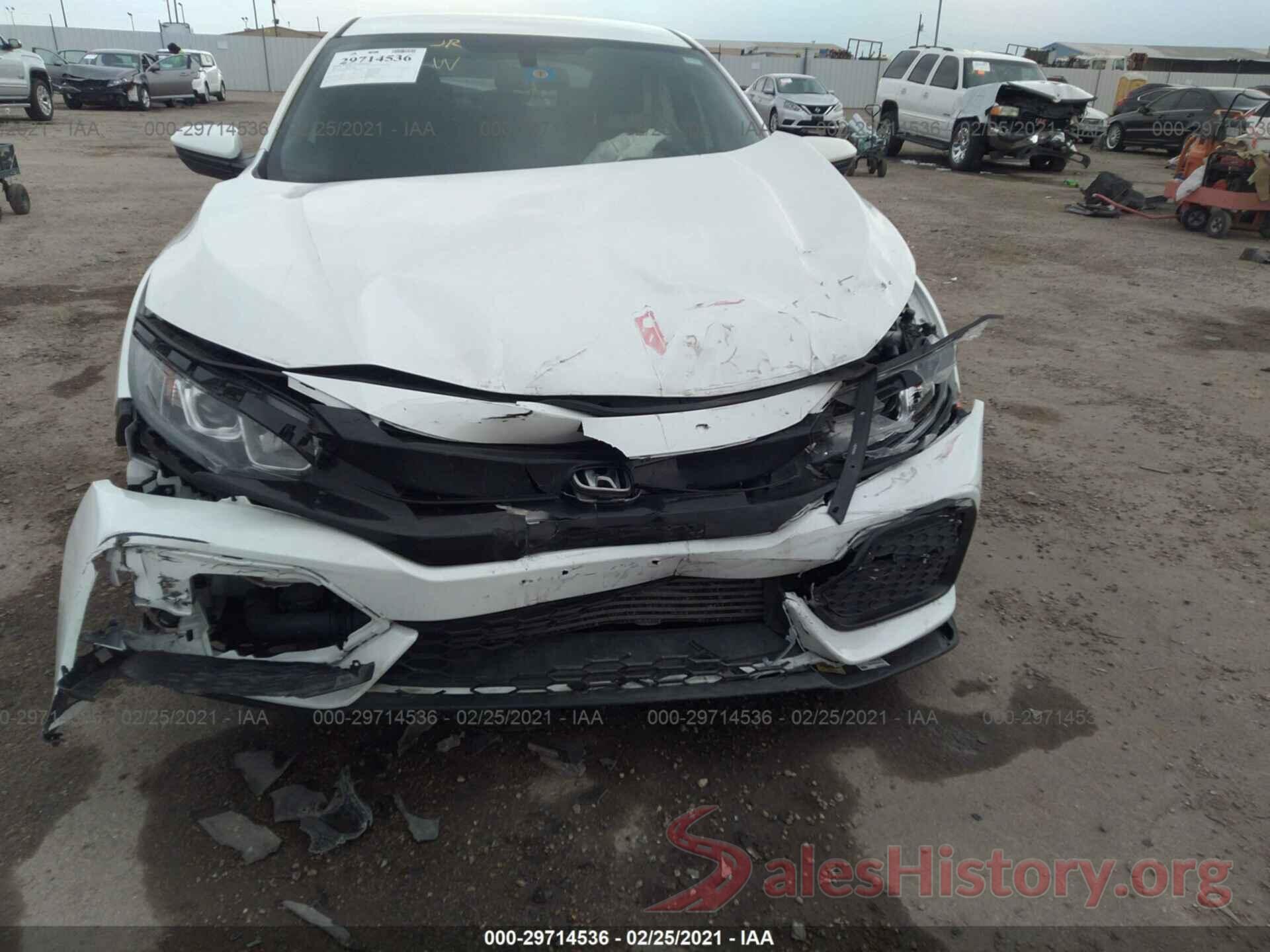 SHHFK7H25HU215968 2017 HONDA CIVIC HATCHBACK