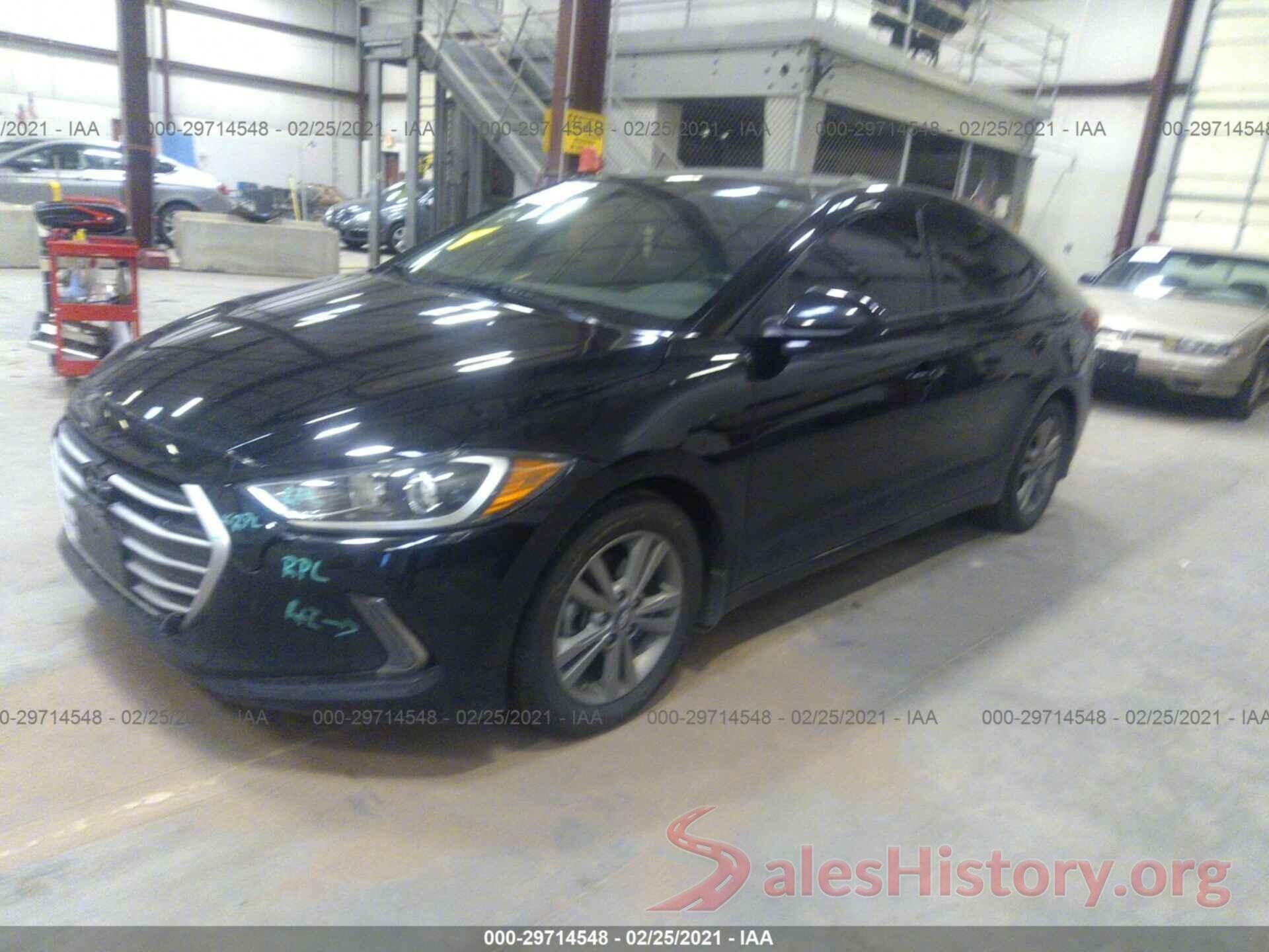 KMHD84LF1JU611520 2018 HYUNDAI ELANTRA