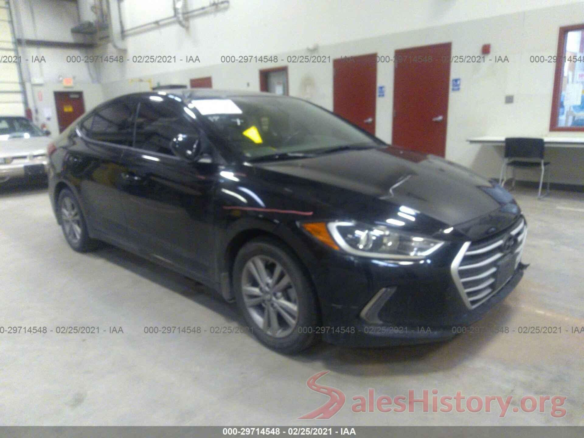 KMHD84LF1JU611520 2018 HYUNDAI ELANTRA