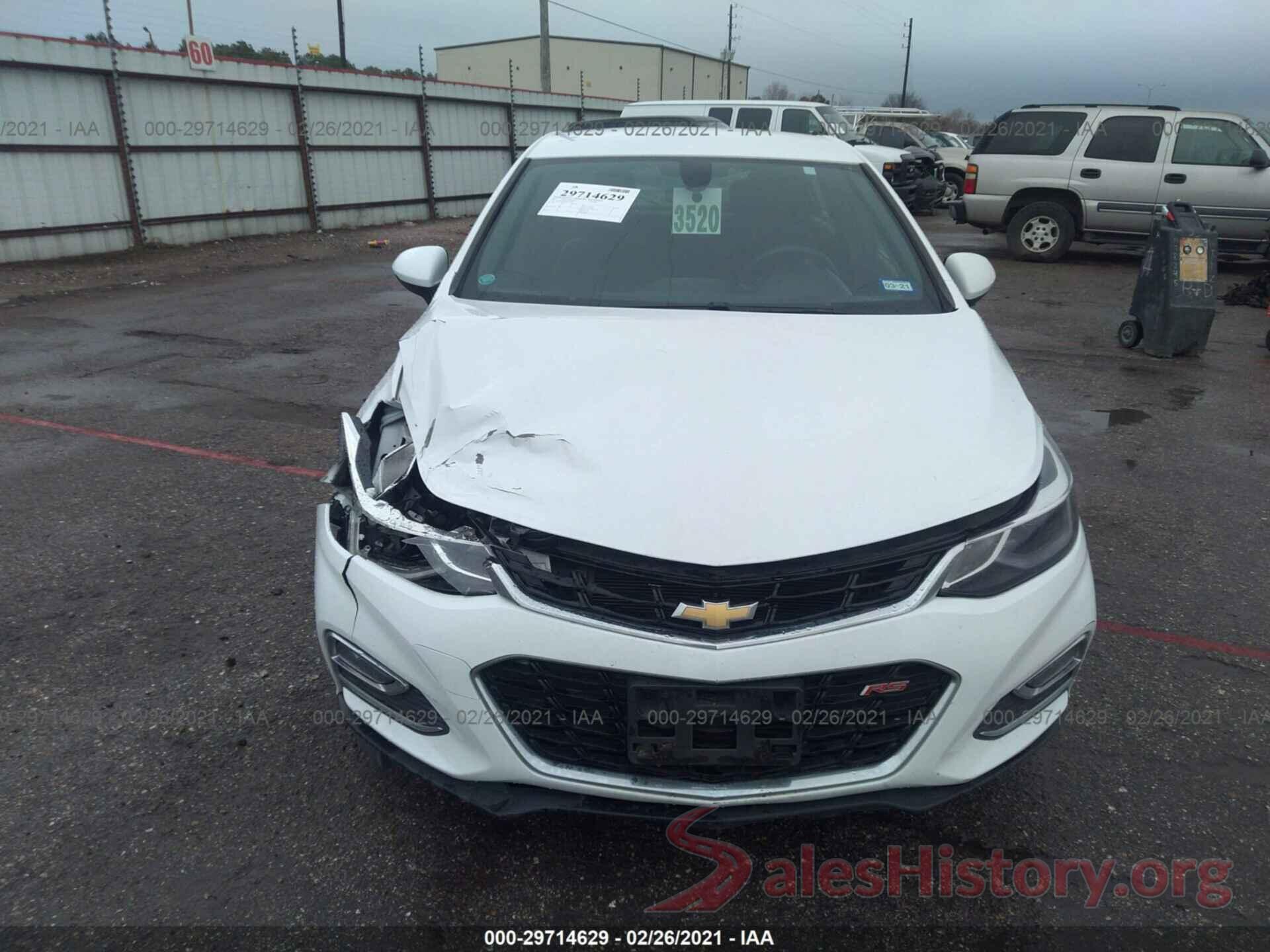 1G1BE5SMXH7218675 2017 CHEVROLET CRUZE