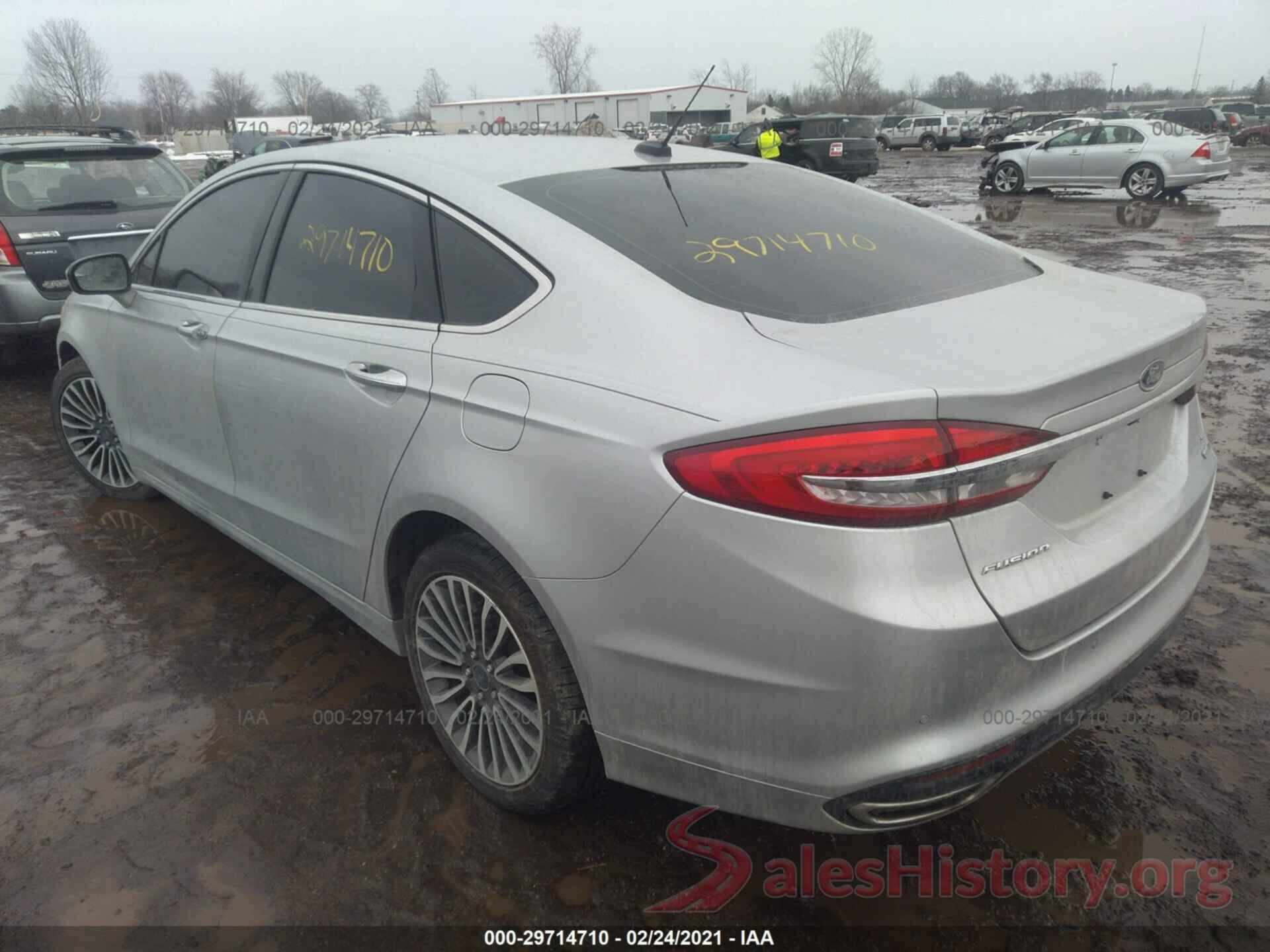 3FA6P0T99HR311203 2017 FORD FUSION