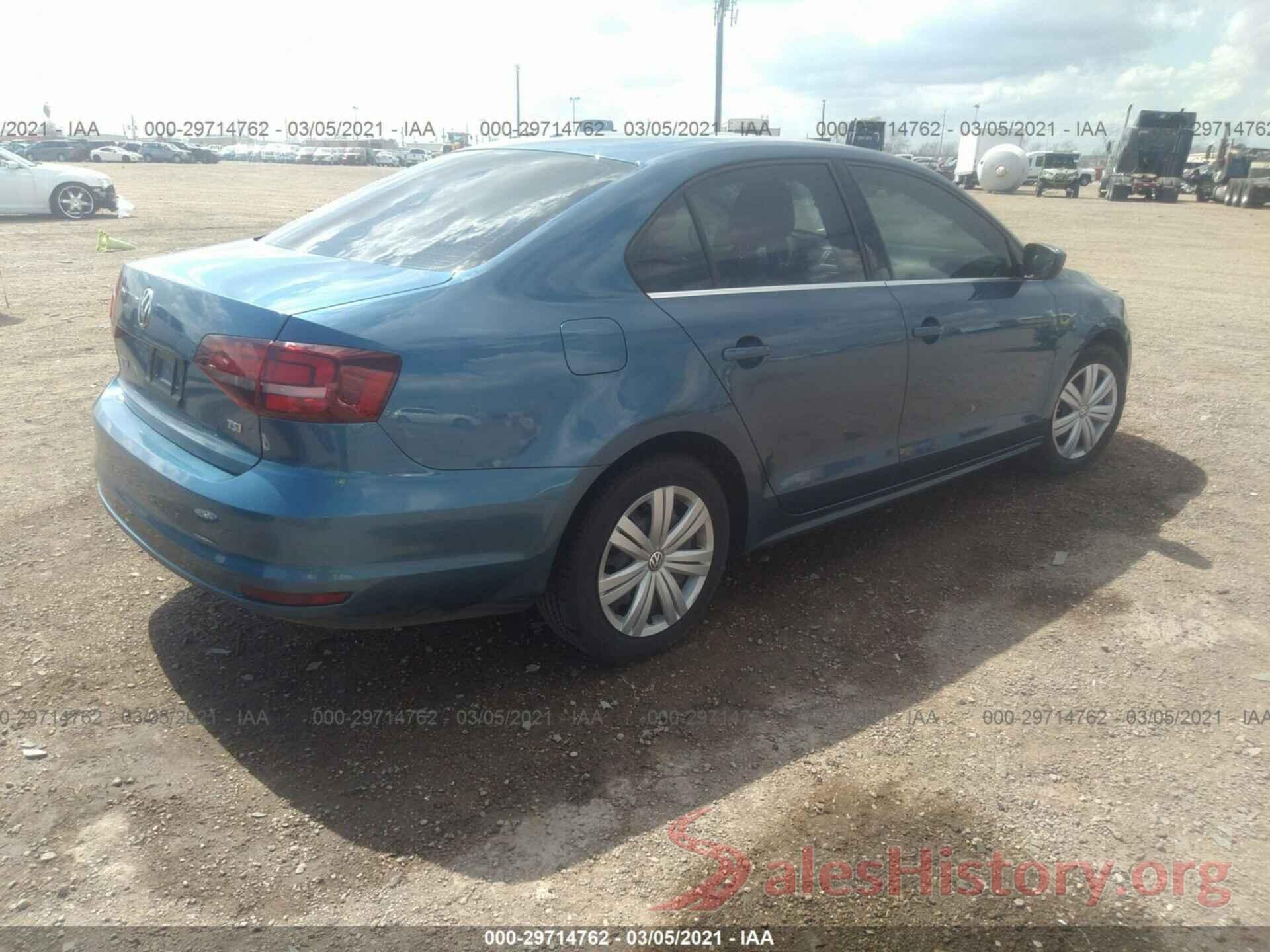 3VW2B7AJ2HM267911 2017 VOLKSWAGEN JETTA