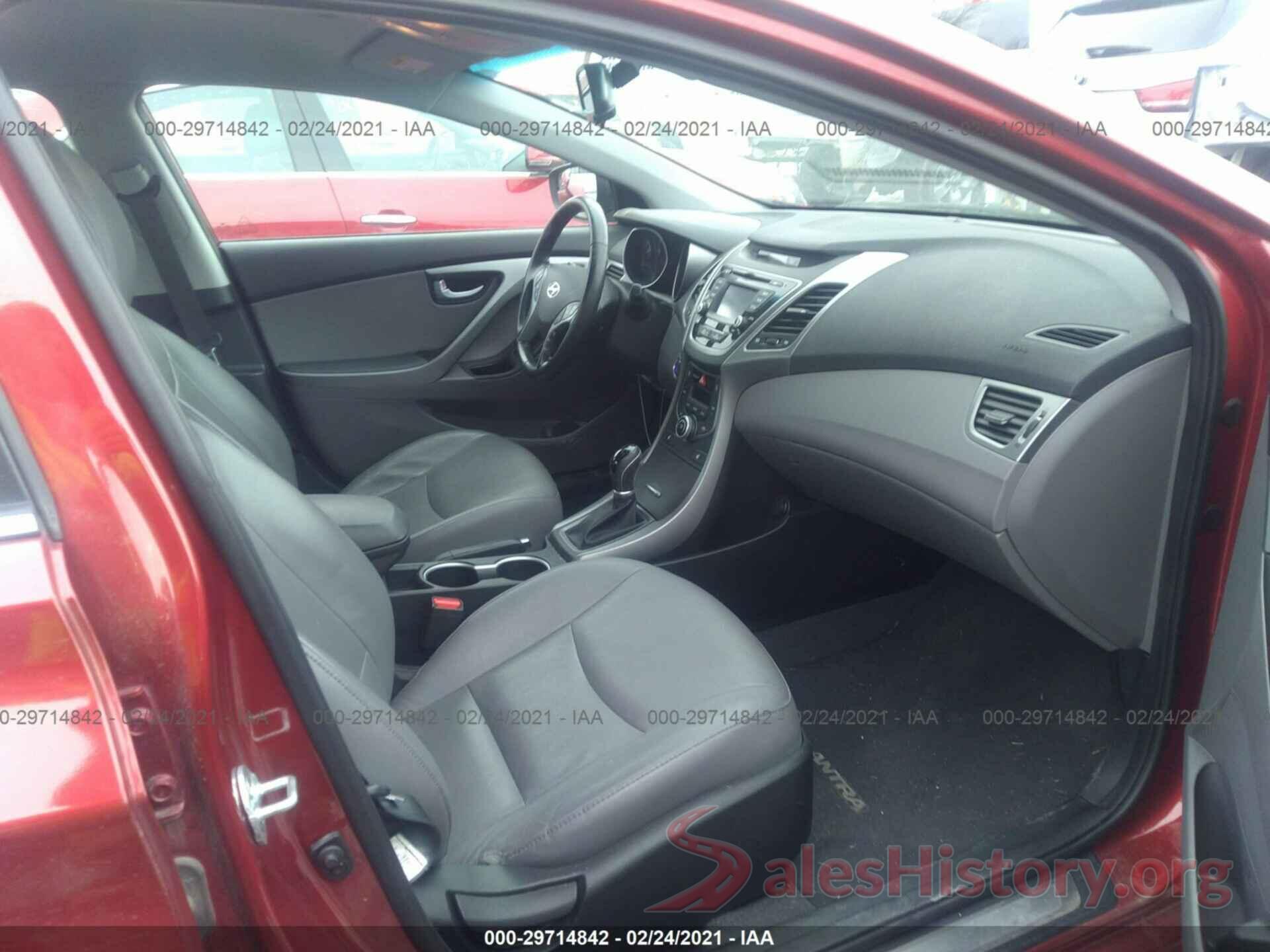 5NPDH4AE7GH775503 2016 HYUNDAI ELANTRA