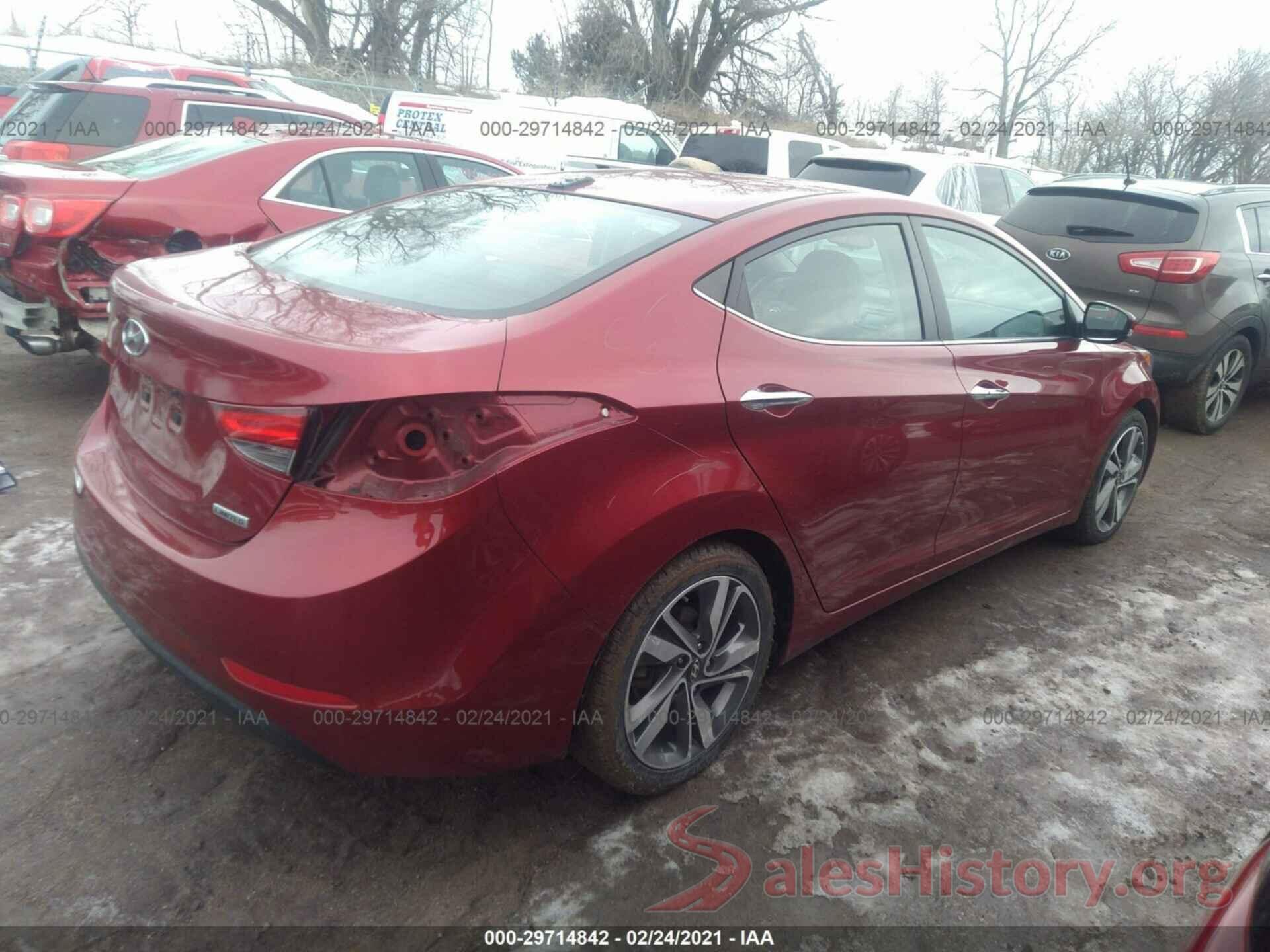 5NPDH4AE7GH775503 2016 HYUNDAI ELANTRA