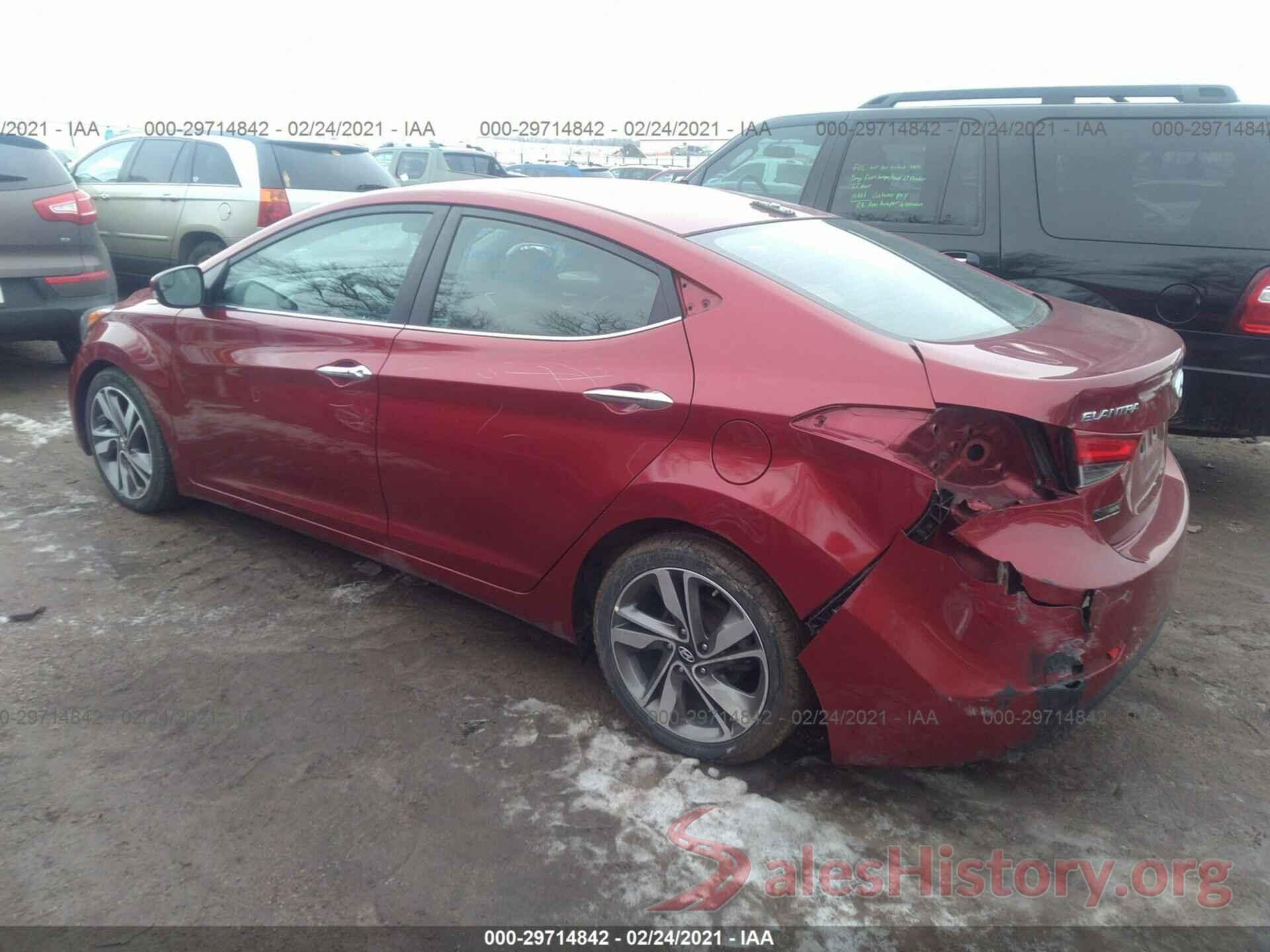 5NPDH4AE7GH775503 2016 HYUNDAI ELANTRA