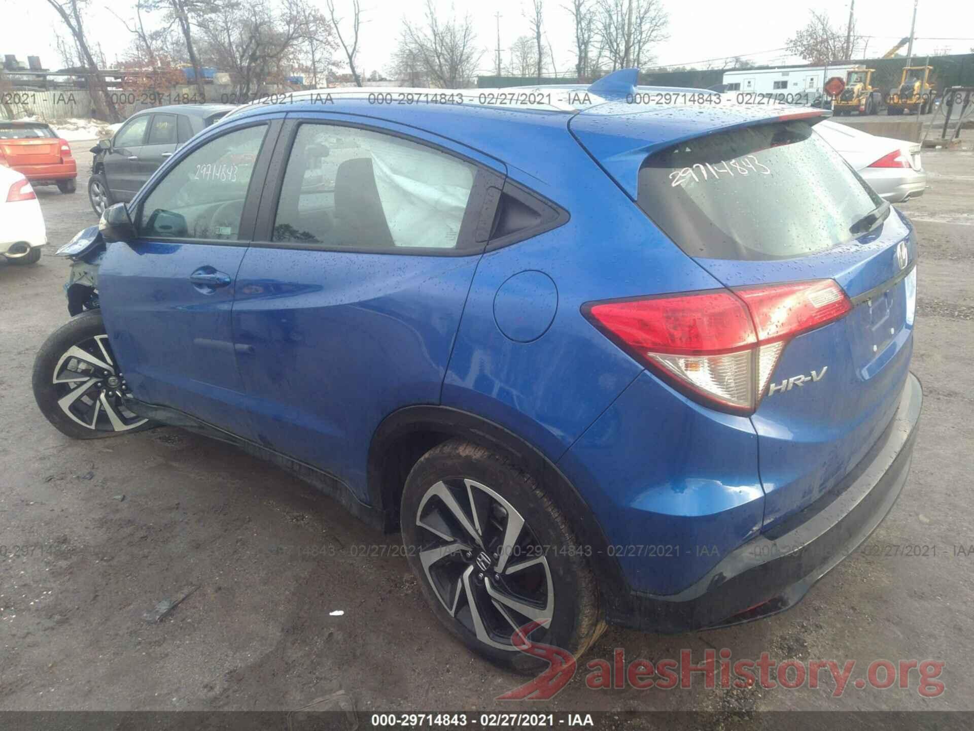 3CZRU6H17KG723610 2019 HONDA HR-V