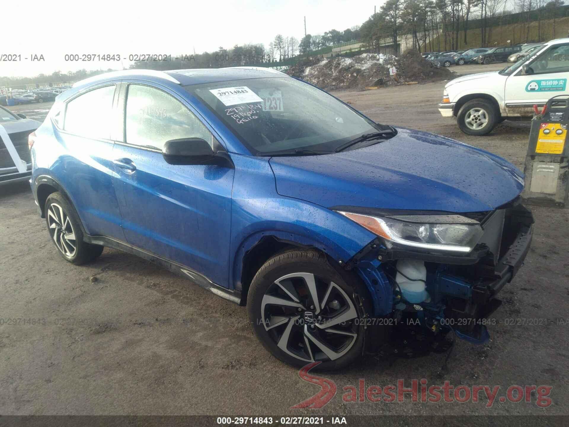 3CZRU6H17KG723610 2019 HONDA HR-V