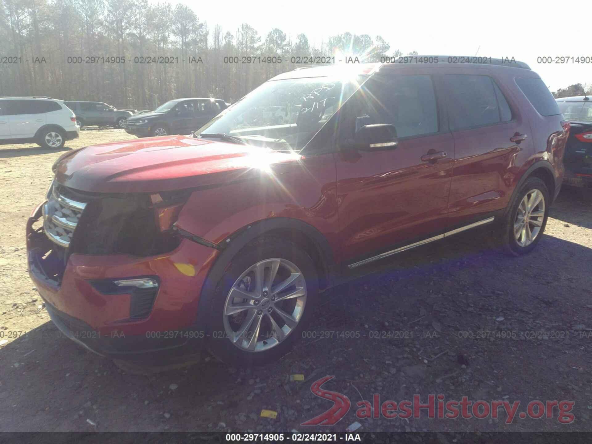 1FM5K7D88JGB96766 2018 FORD EXPLORER