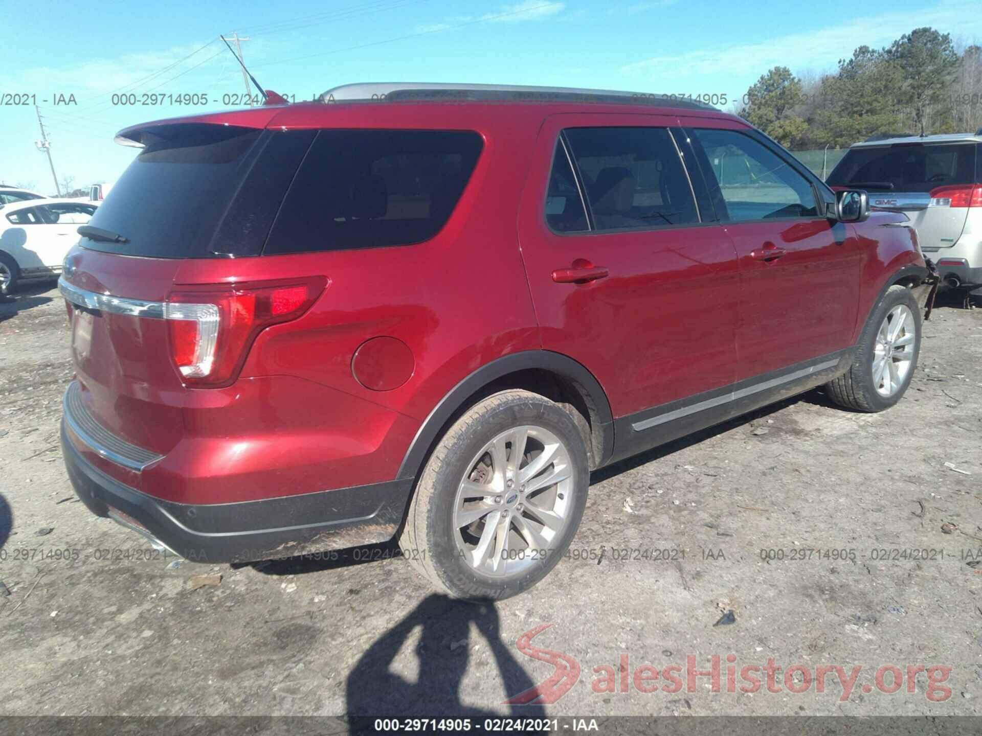 1FM5K7D88JGB96766 2018 FORD EXPLORER