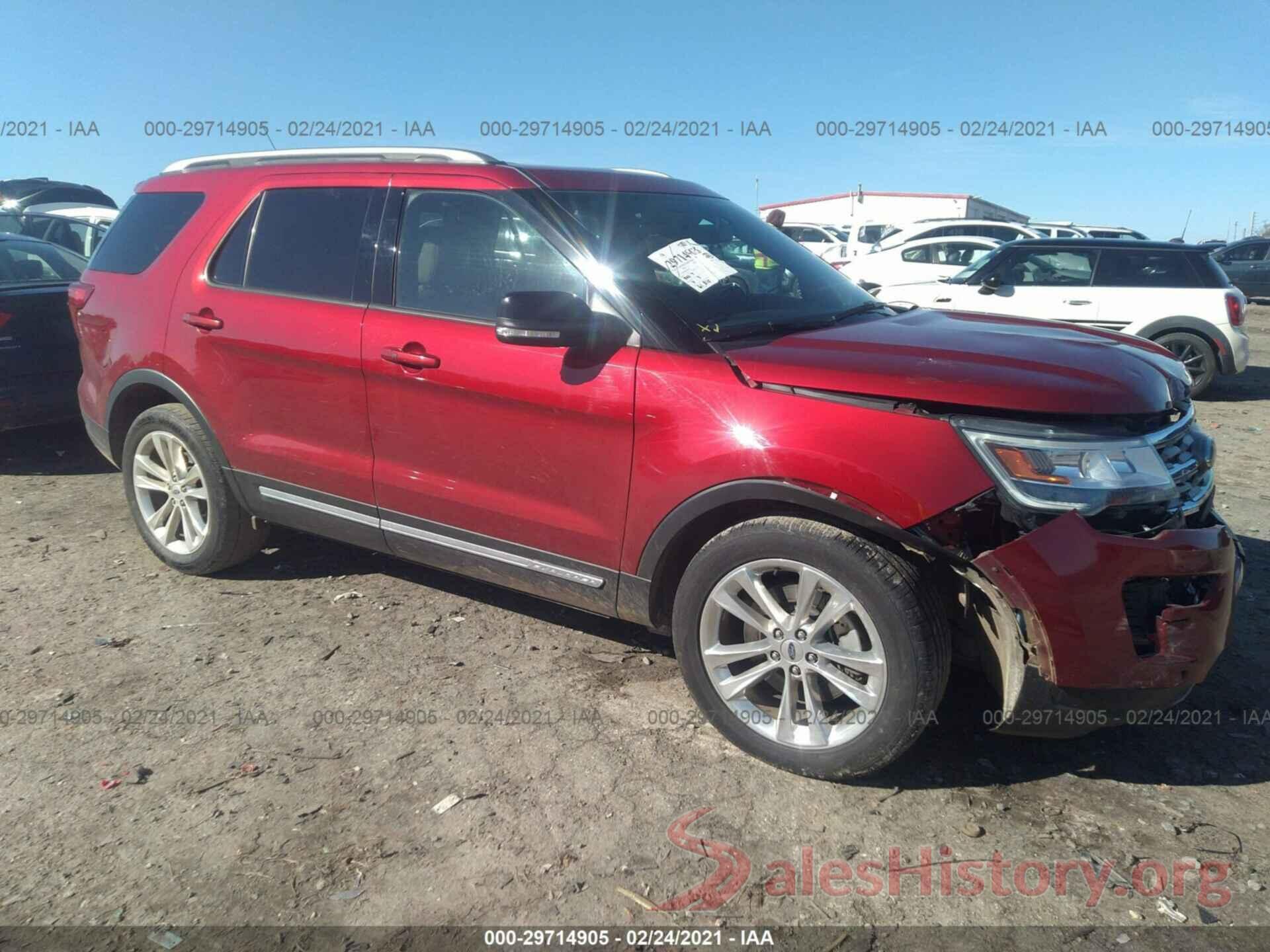 1FM5K7D88JGB96766 2018 FORD EXPLORER