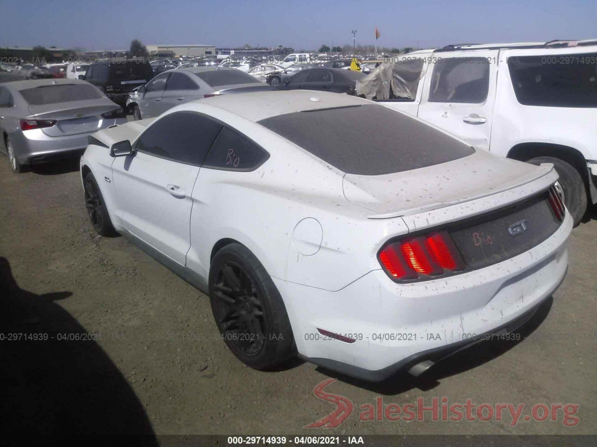 1FA6P8CF6H5225550 2017 FORD MUSTANG