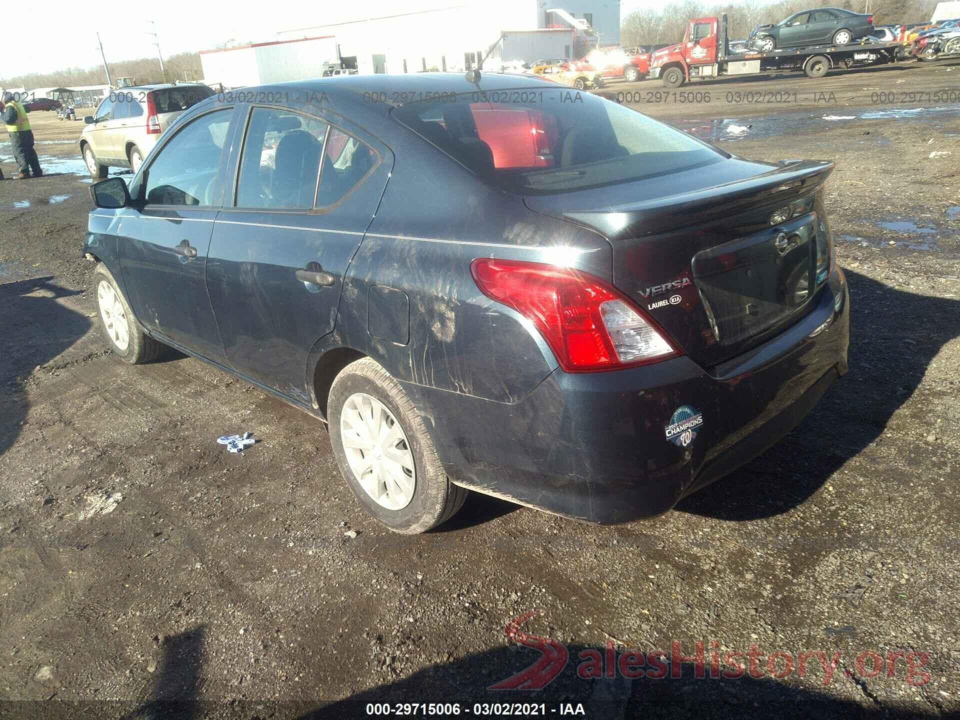 3N1CN7AP1GL811373 2016 NISSAN VERSA