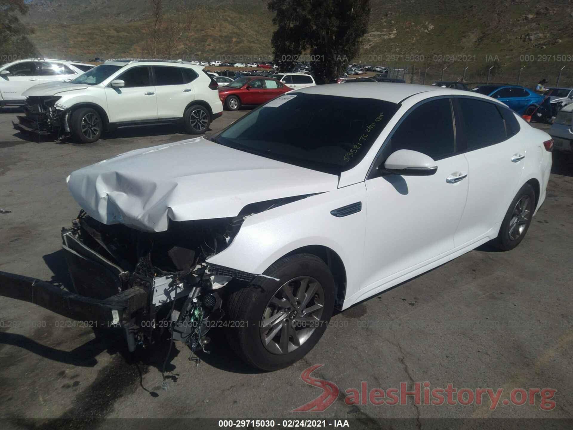 5XXGT4L33KG310261 2019 KIA OPTIMA