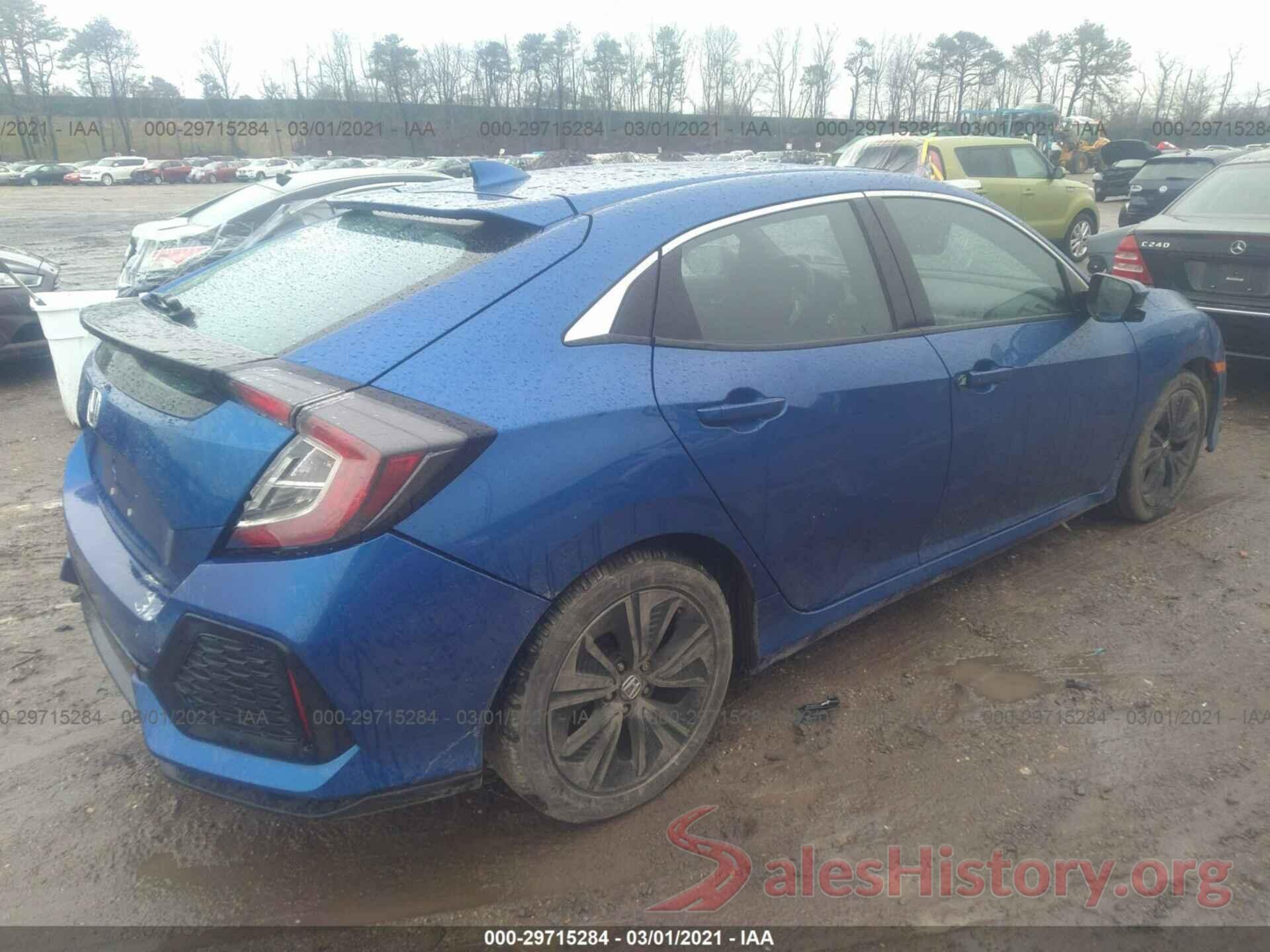 SHHFK7H56HU409032 2017 HONDA CIVIC HATCHBACK