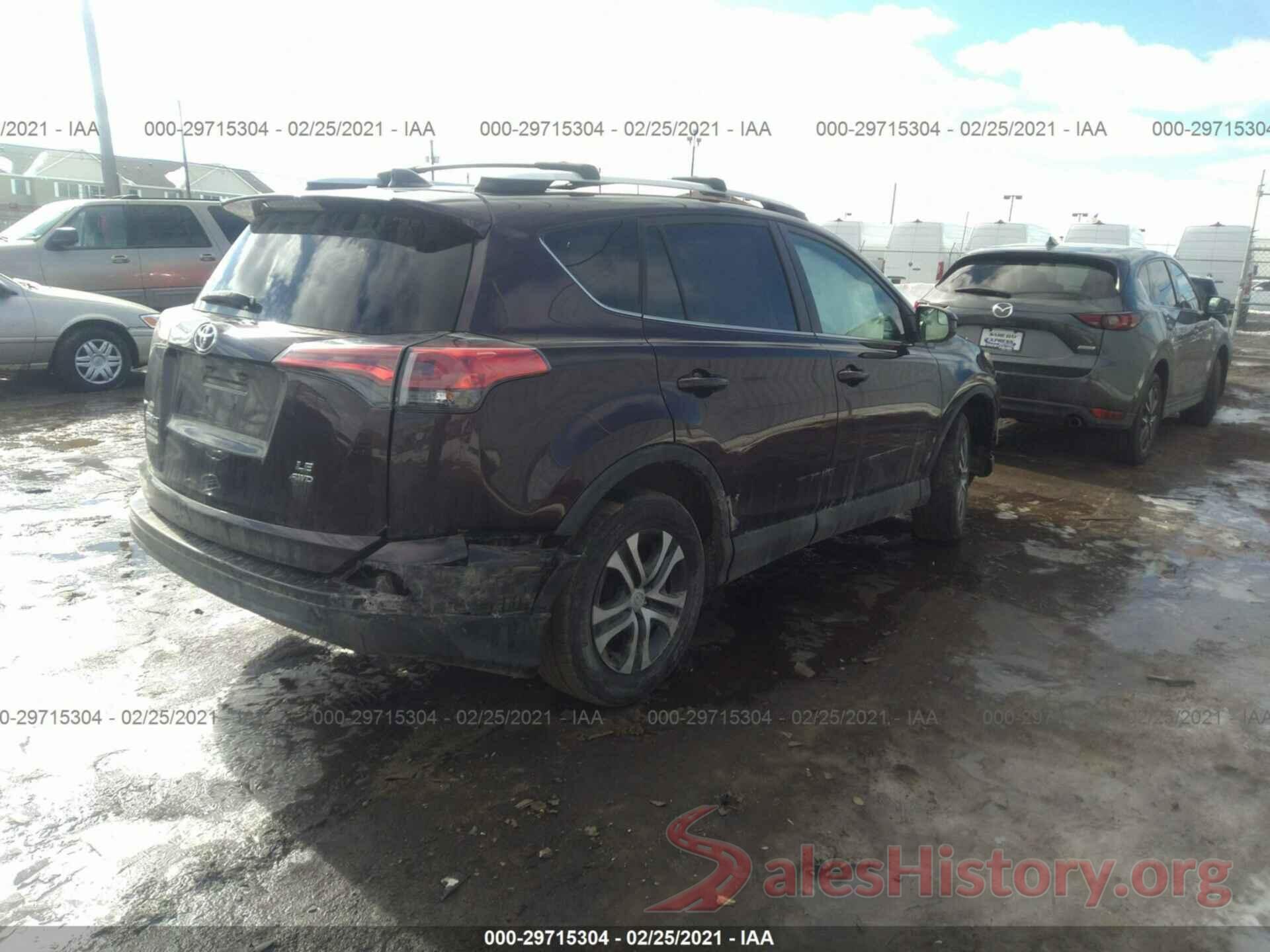 2T3BFREV4GW449834 2016 TOYOTA RAV4