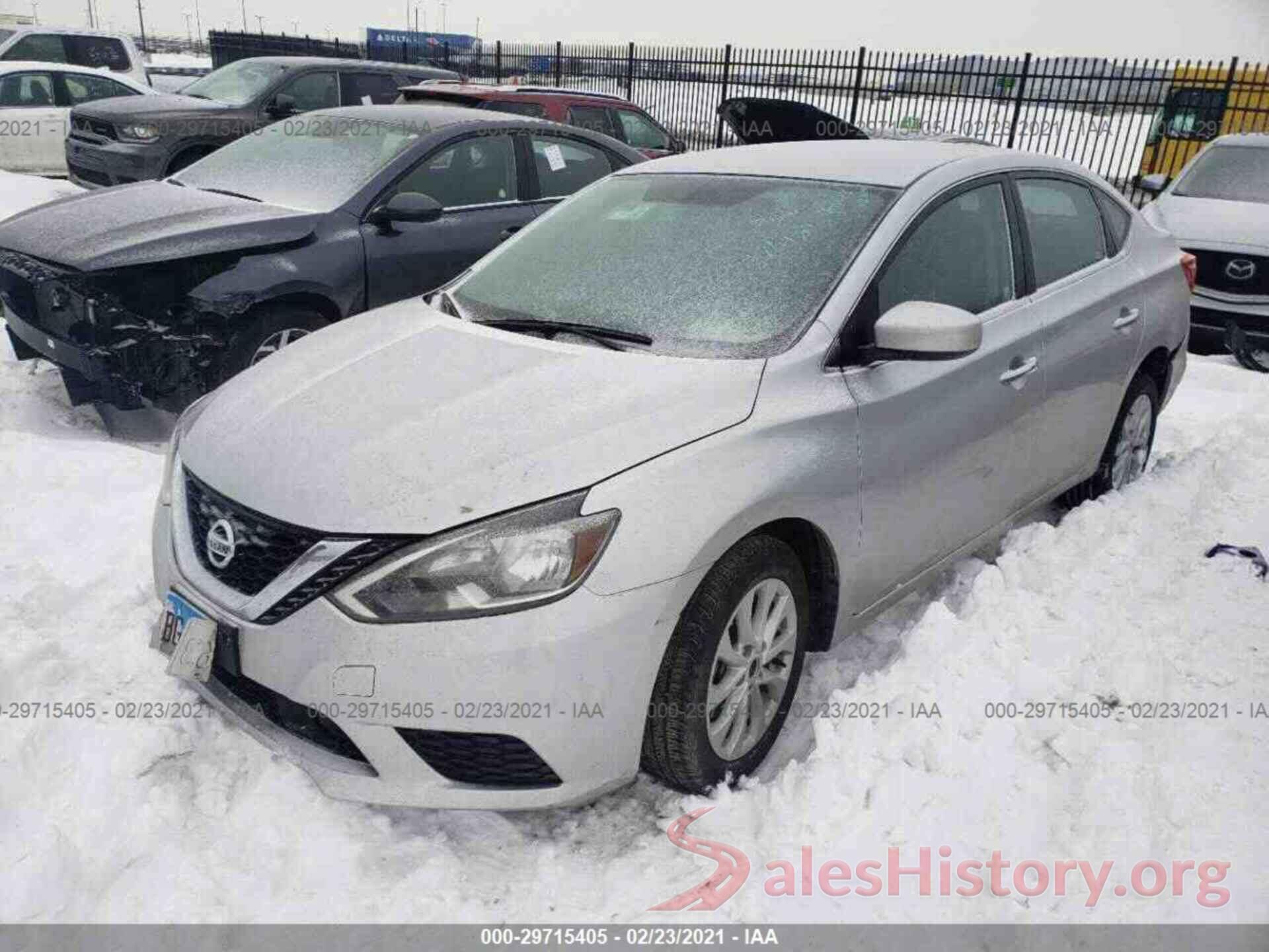 3N1AB7APXKY316617 2019 NISSAN SENTRA