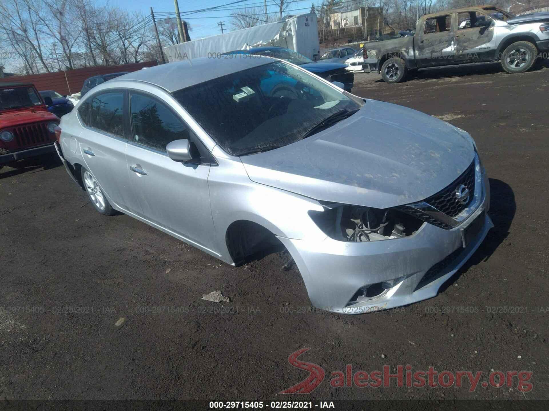 3N1AB7APXKY316617 2019 NISSAN SENTRA