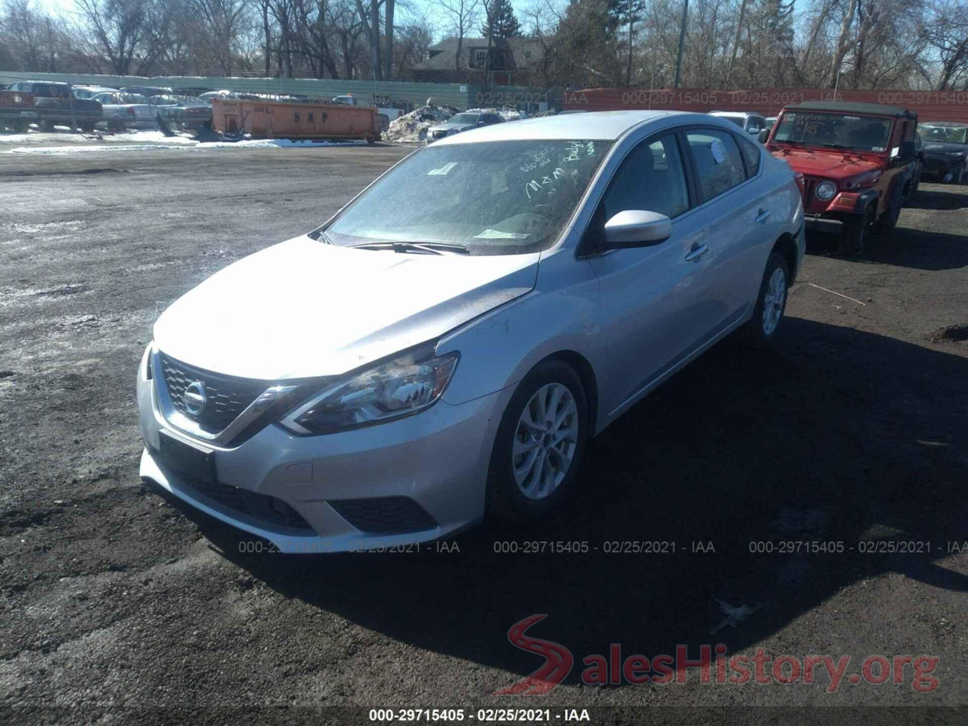 3N1AB7APXKY316617 2019 NISSAN SENTRA