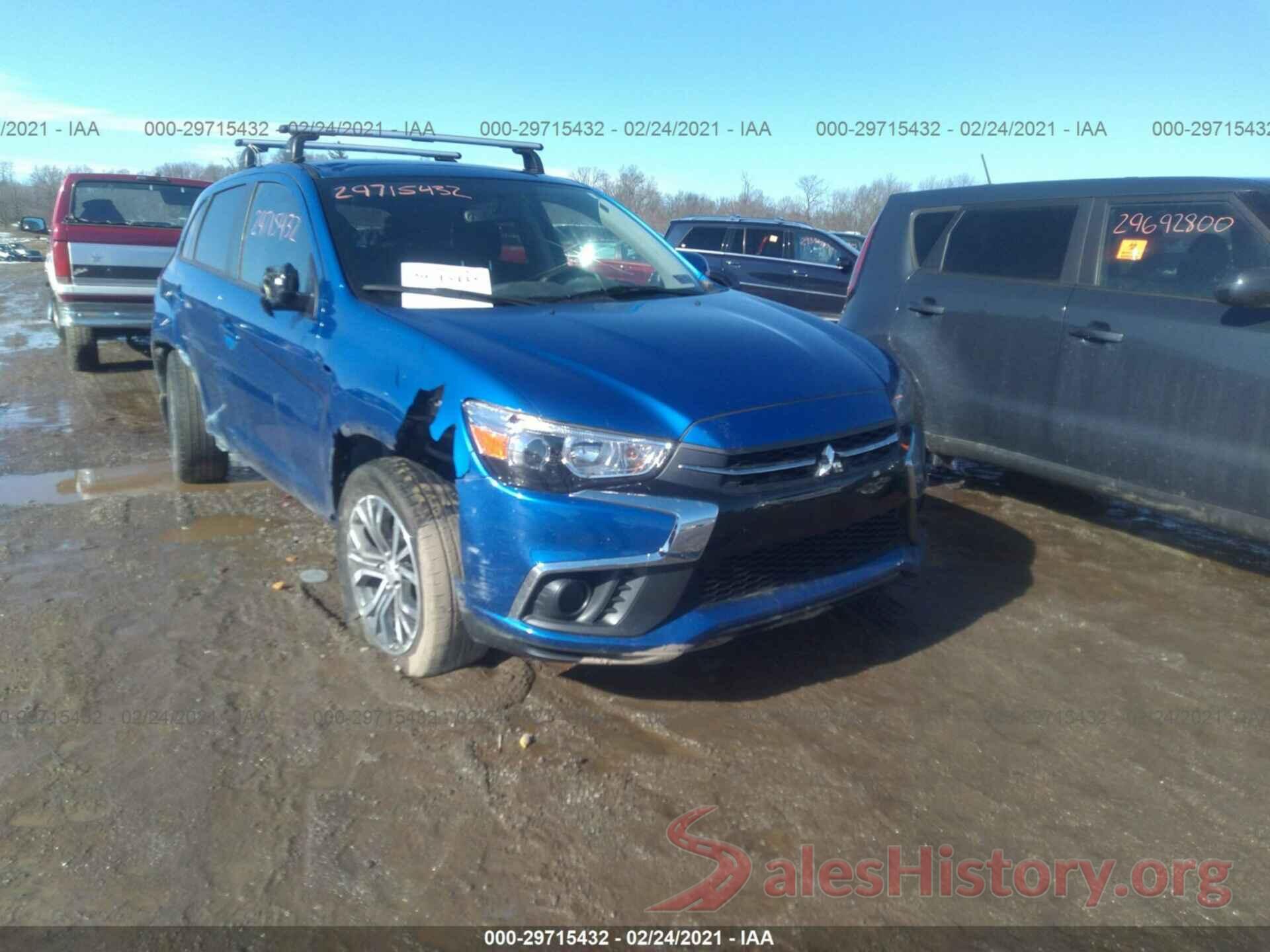 JA4AR3AU4KU004037 2019 MITSUBISHI OUTLANDER SPORT