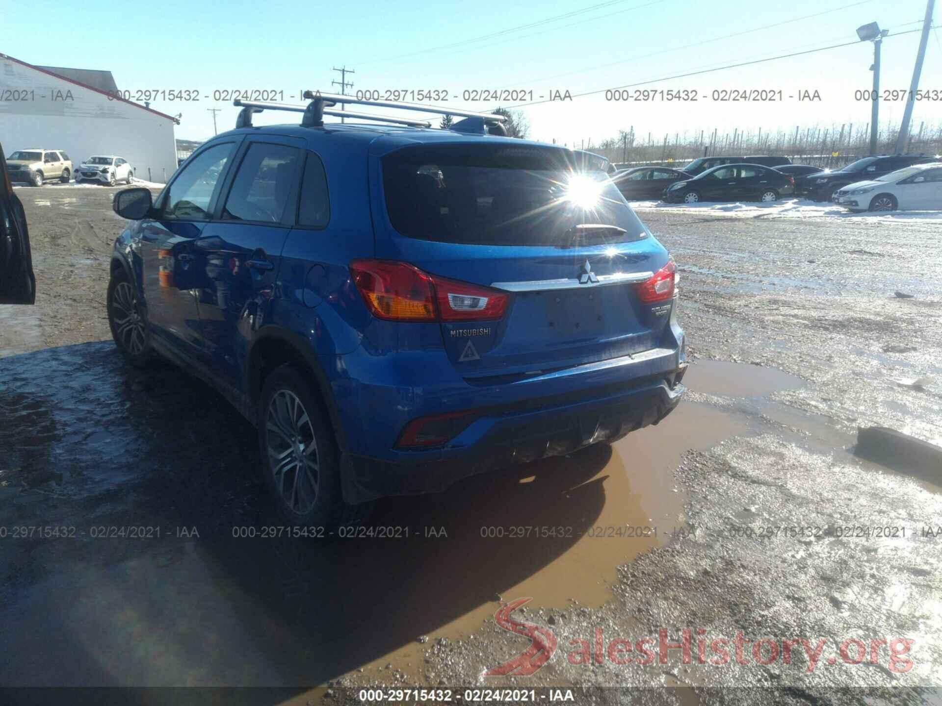 JA4AR3AU4KU004037 2019 MITSUBISHI OUTLANDER SPORT