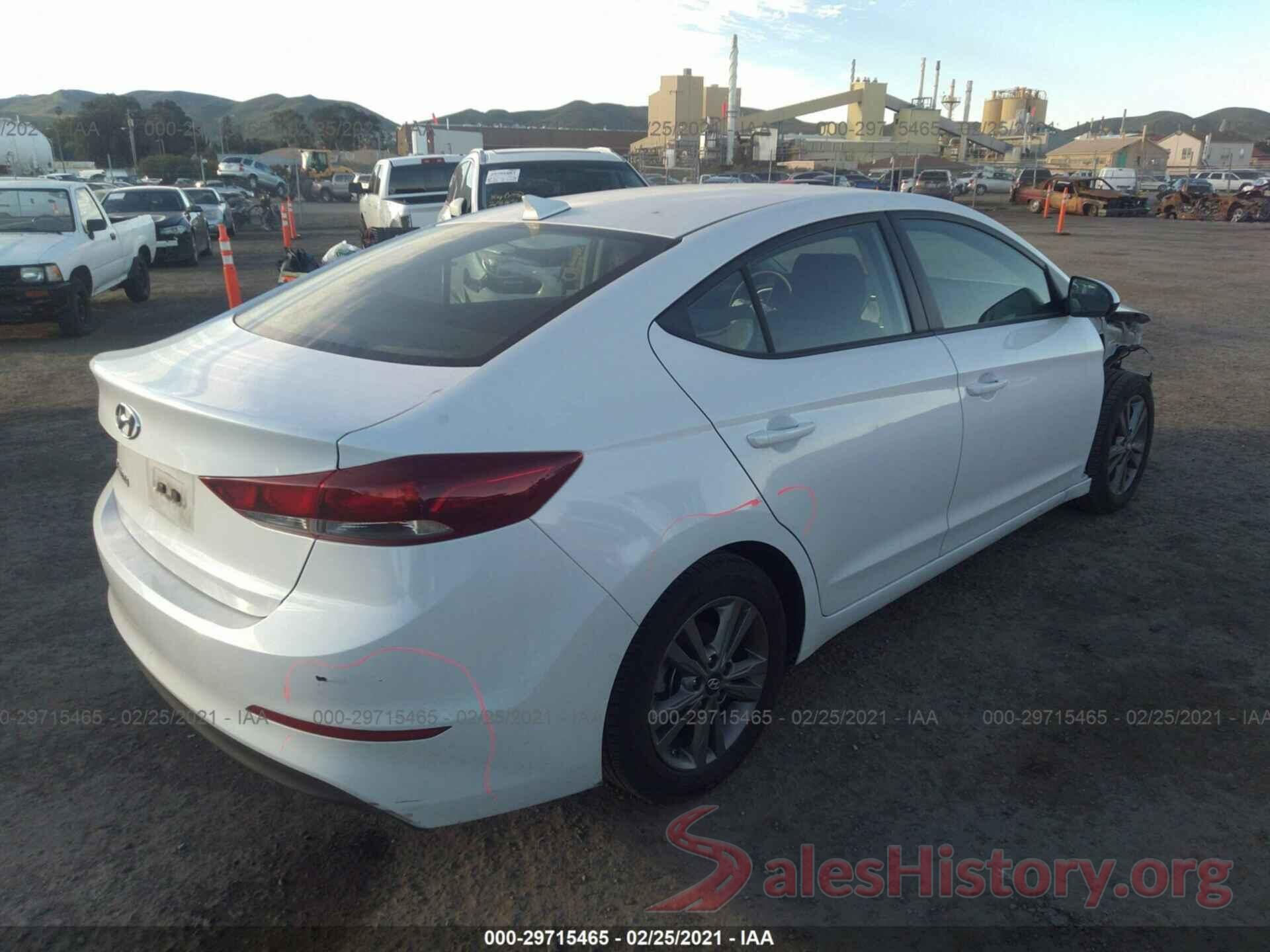 5NPD84LF8JH302965 2018 HYUNDAI ELANTRA