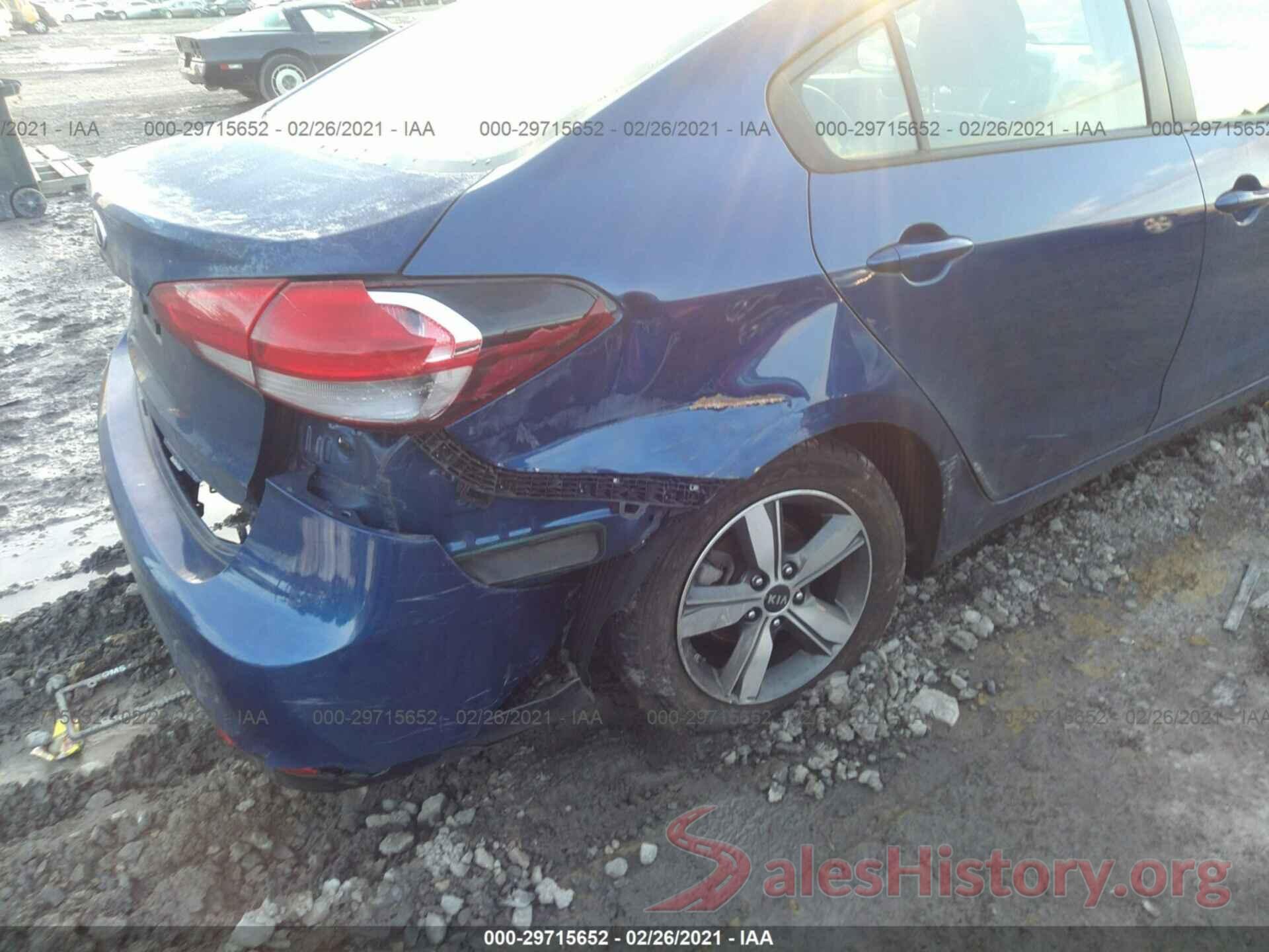 3KPFL4A72JE224335 2018 KIA FORTE