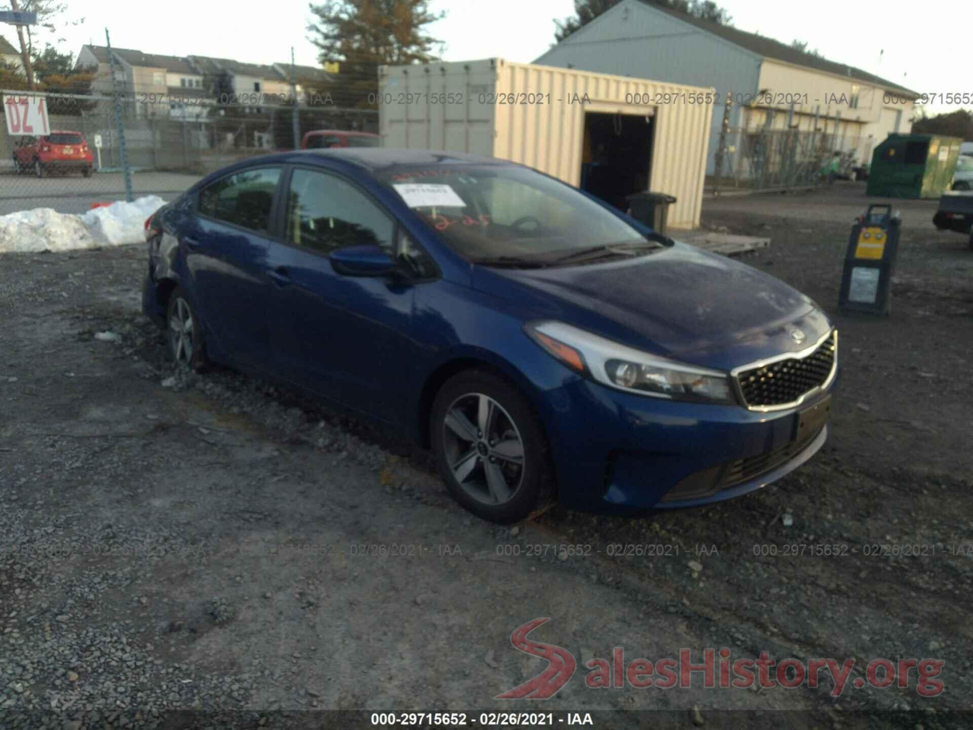 3KPFL4A72JE224335 2018 KIA FORTE