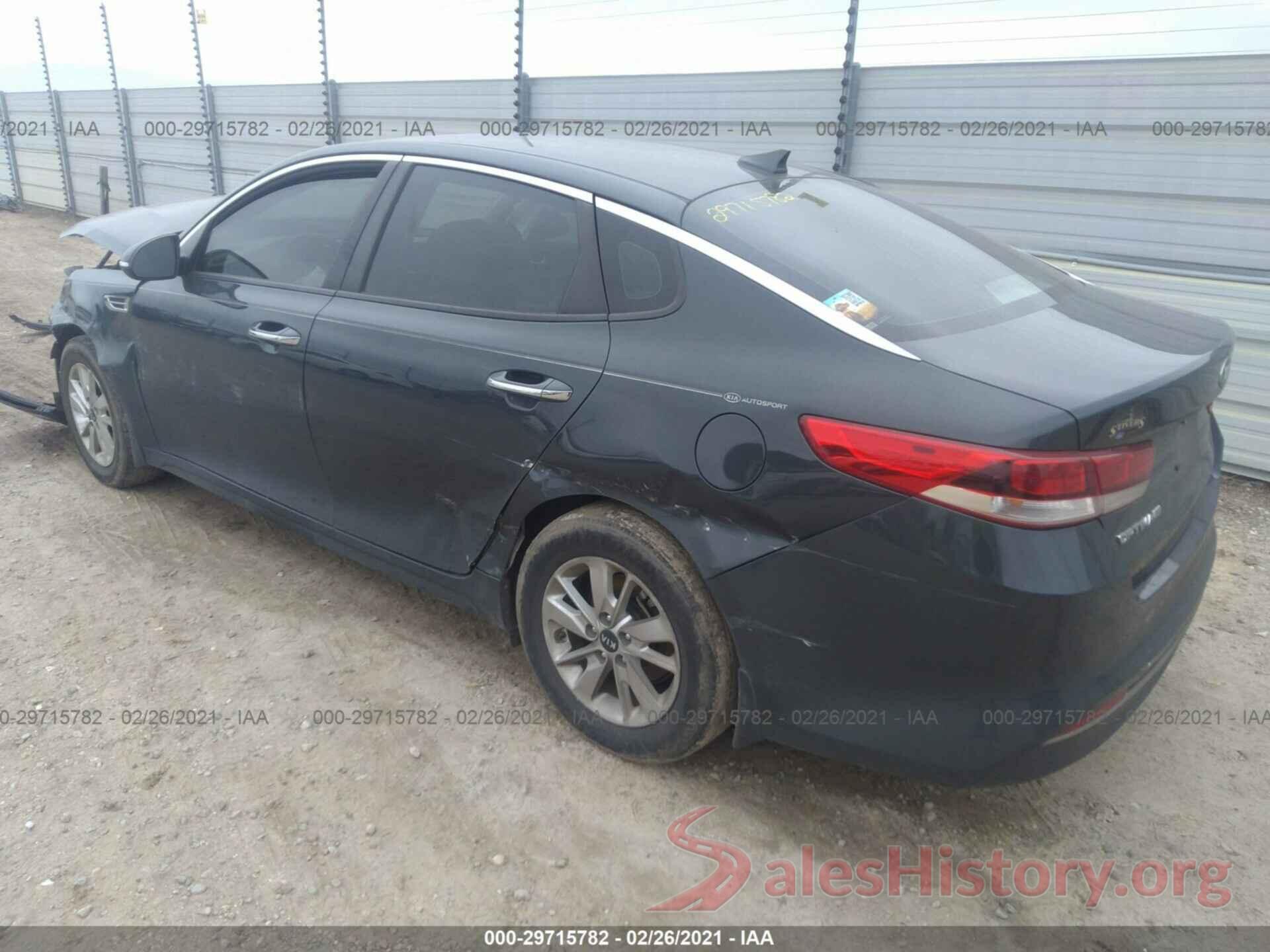 KNAGT4L34G5079217 2016 KIA OPTIMA