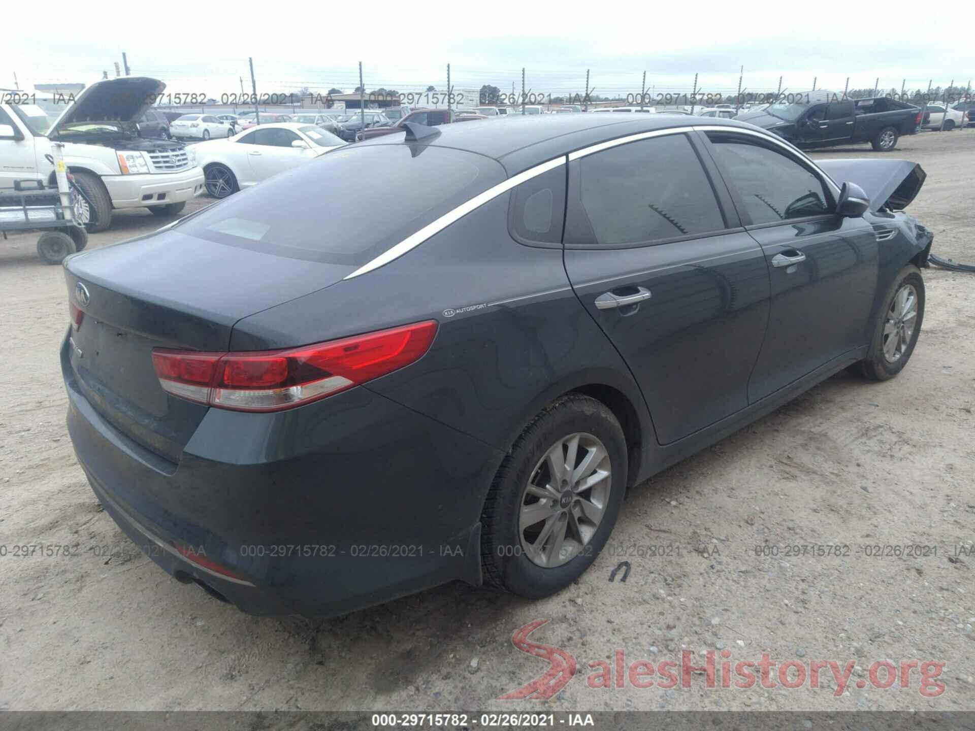 KNAGT4L34G5079217 2016 KIA OPTIMA