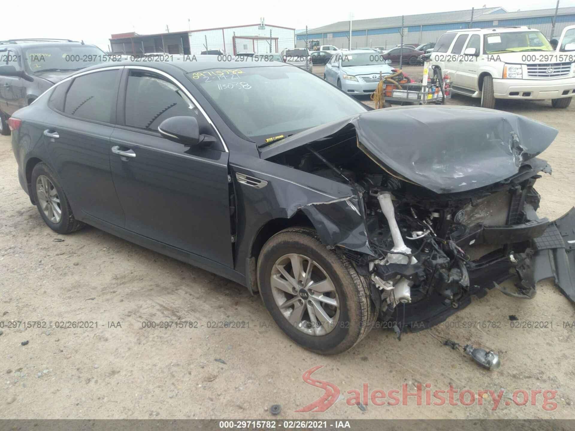 KNAGT4L34G5079217 2016 KIA OPTIMA