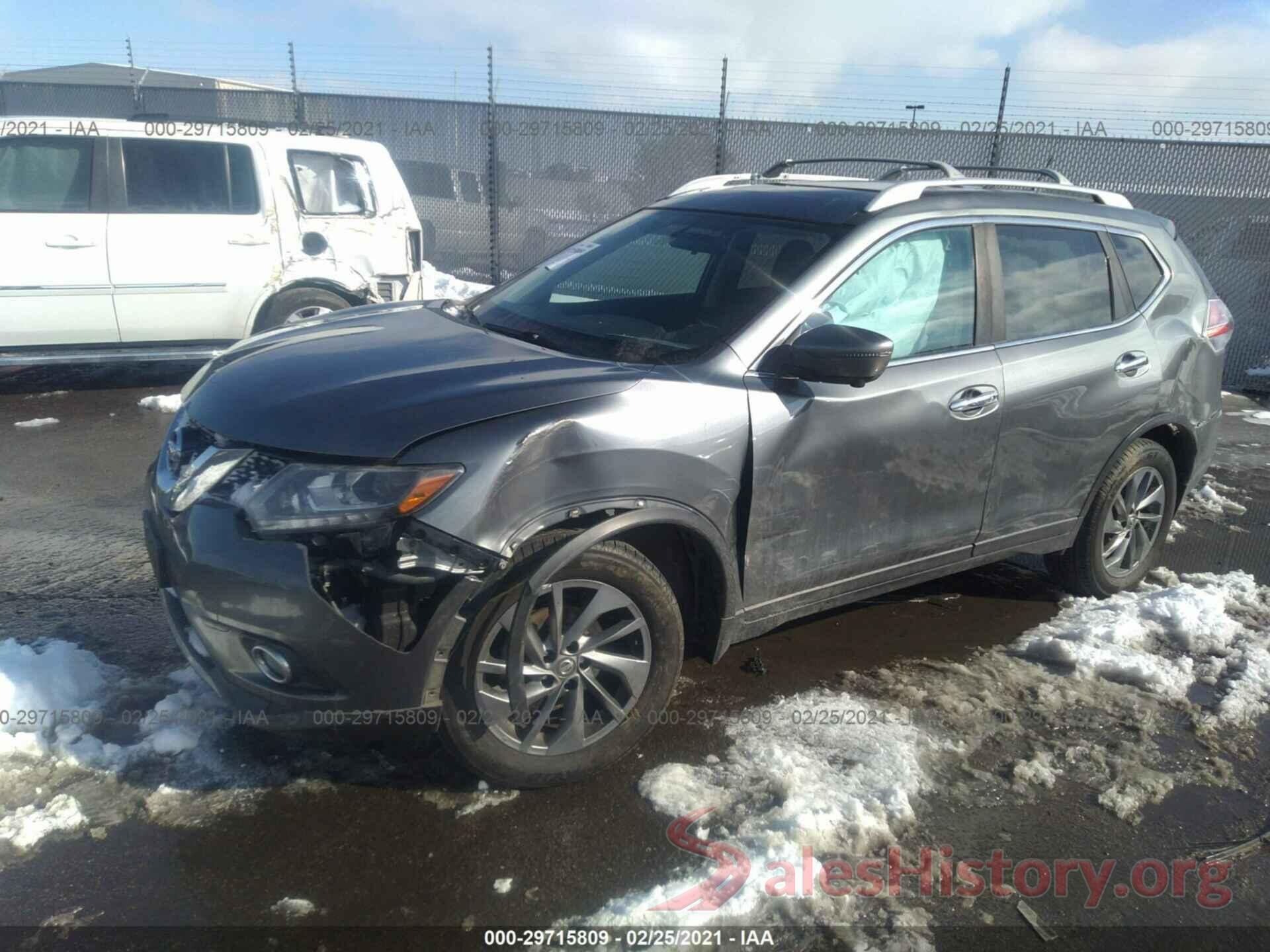 5N1AT2MV2GC749416 2016 NISSAN ROGUE