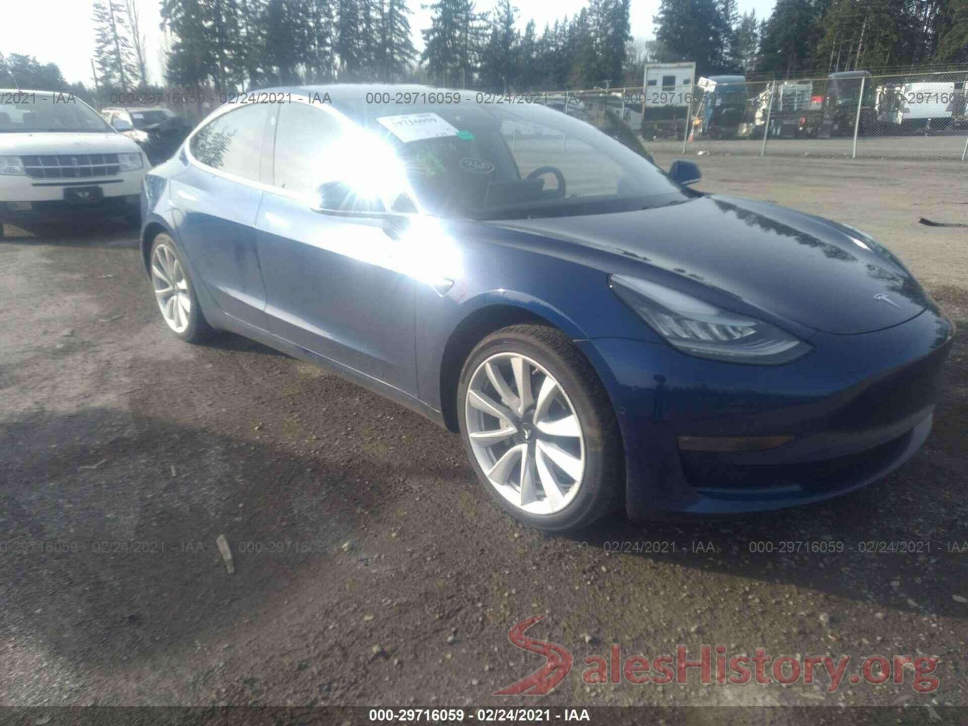 5YJ3E1EB4KF437664 2019 TESLA MODEL 3