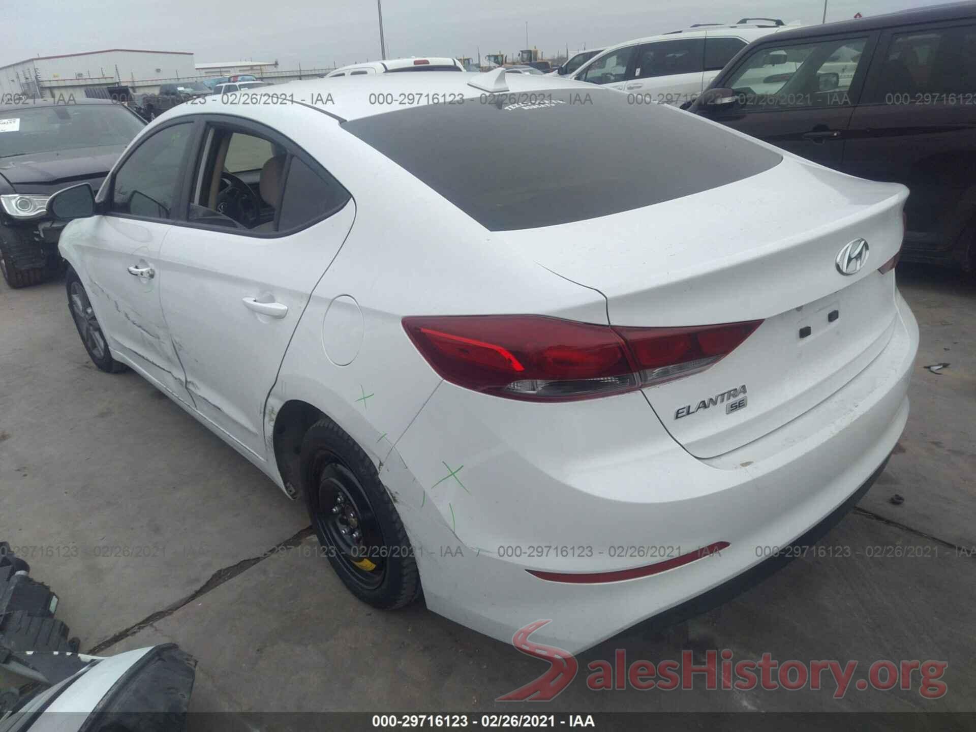 5NPD84LF1HH200420 2017 HYUNDAI ELANTRA