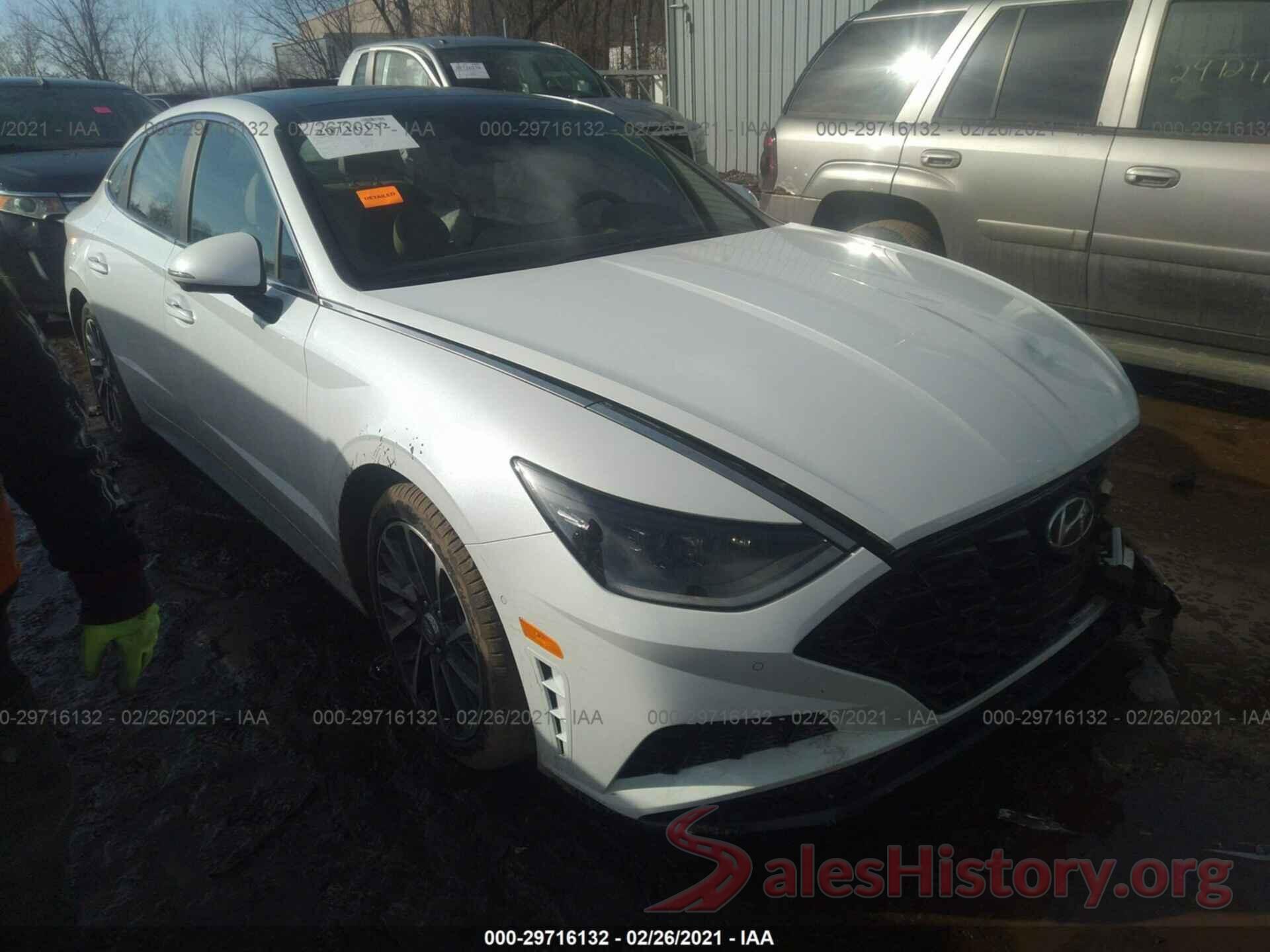 5NPEH4J20LH055870 2020 HYUNDAI SONATA