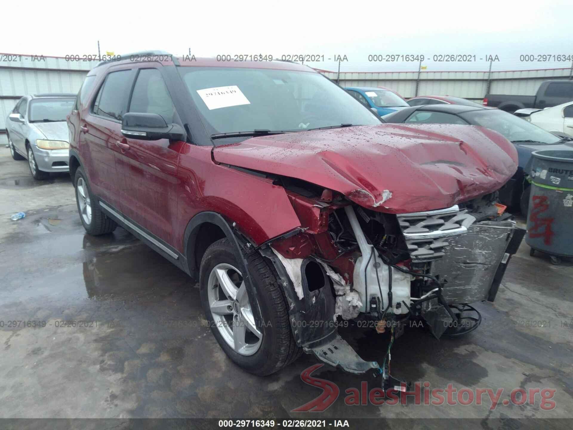 1FM5K7D87JGB07513 2018 FORD EXPLORER