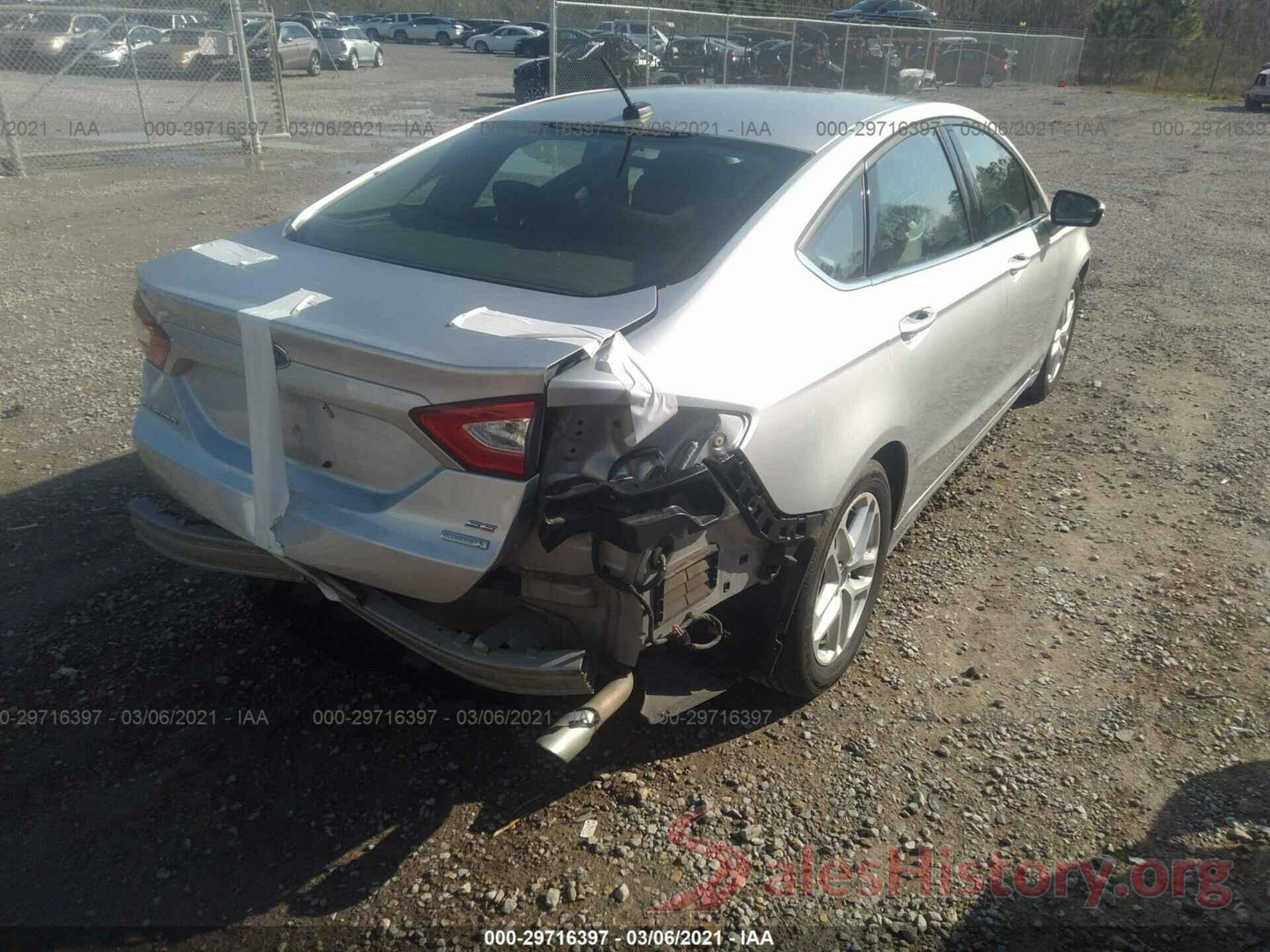 3FA6P0HD4GR317597 2016 FORD FUSION